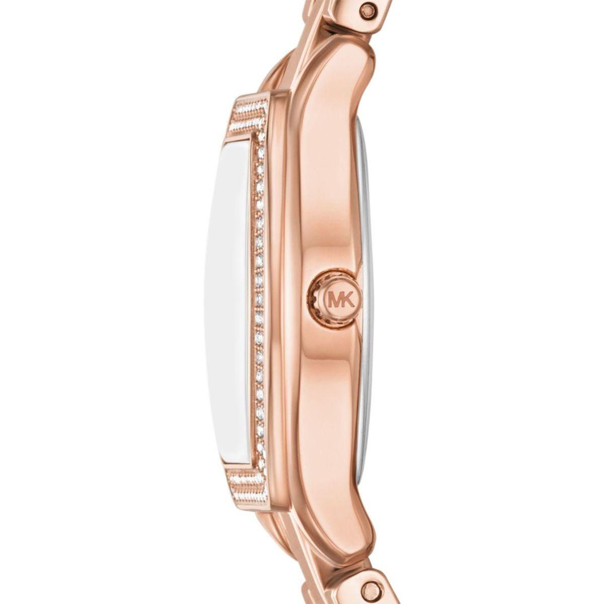 Michael Kors MK7619 zegarek różowe złoto fashion-modowy Damskie bransoleta - miniatura 5