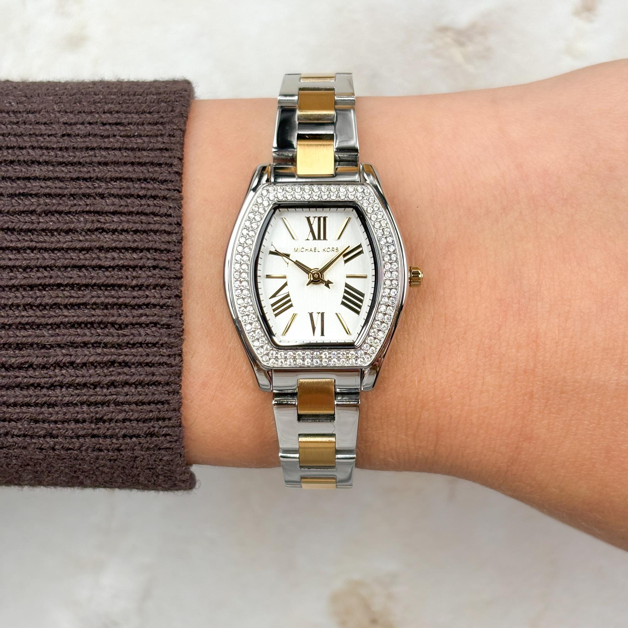 Michael Kors MK7620 zegarek srebrny fashion-modowy Damskie bransoleta - miniatura 5