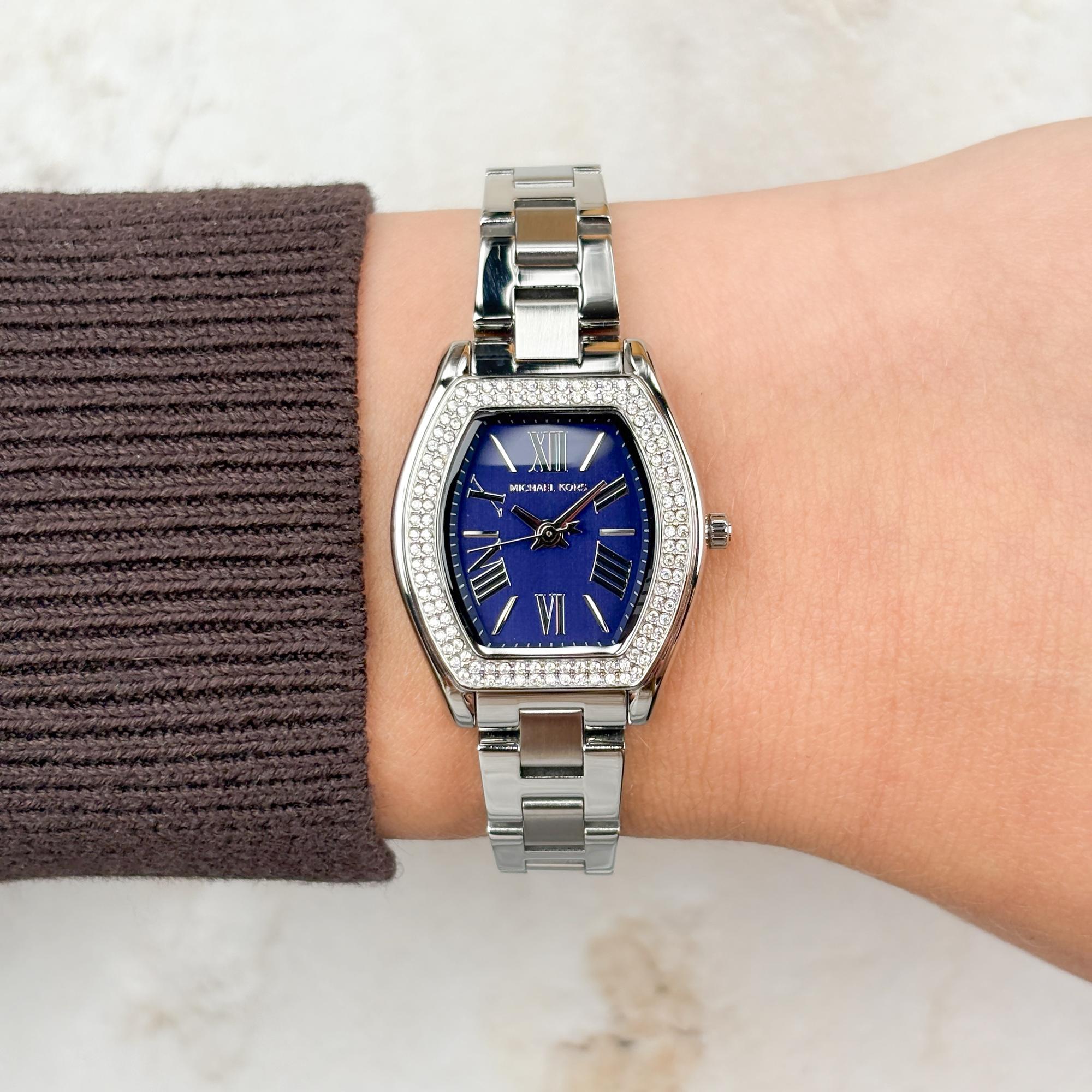 Michael Kors MK7621 zegarek srebrny fashion-modowy Damskie bransoleta - miniatura 5