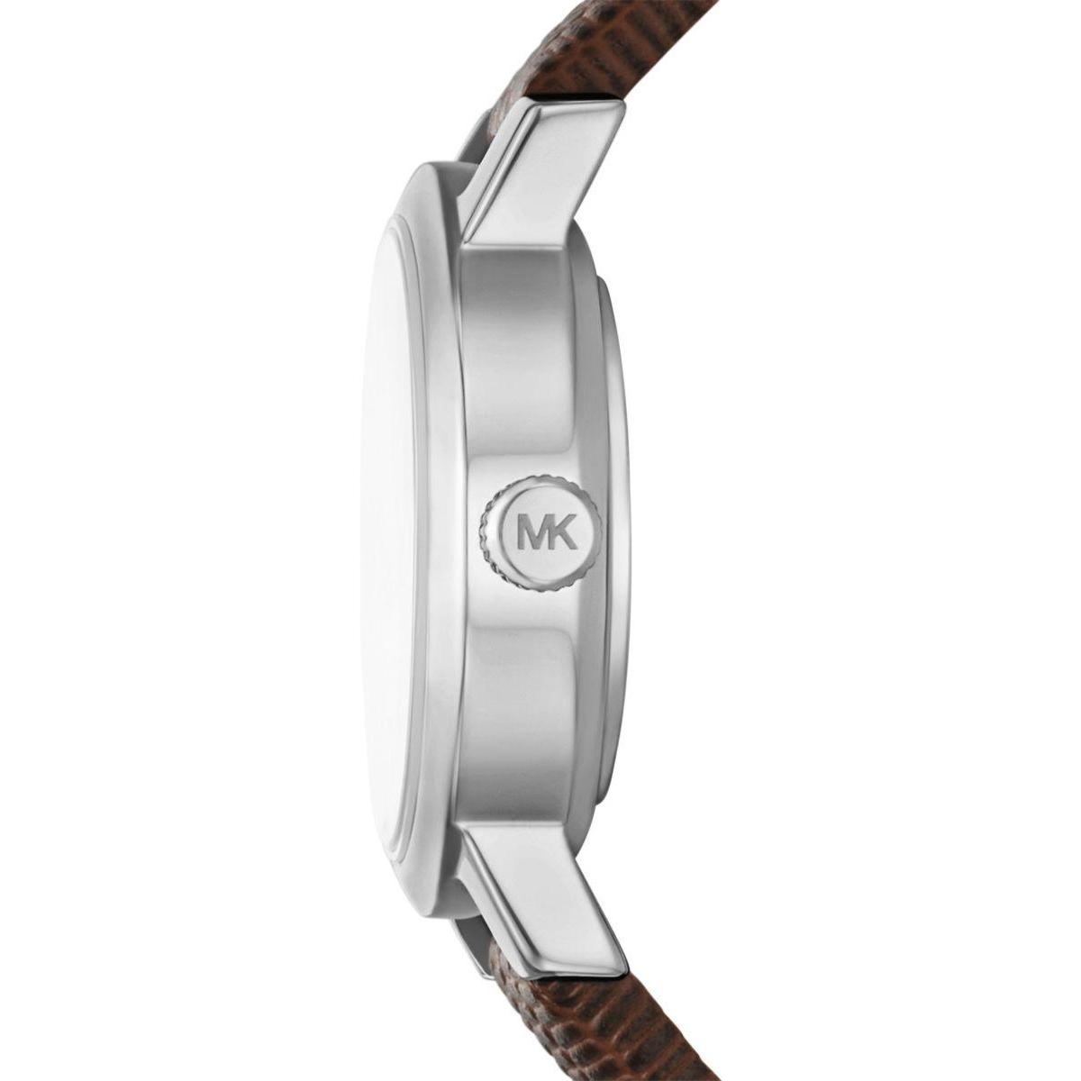 Michael Kors MK7635 zegarek srebrny klasyczny Damskie pasek - miniatura 5