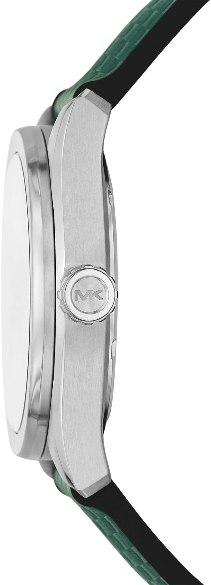 Michael Kors MK9173 Męskie ACCELERATOR 20 Green Strap 42mm zegarek męski klasyczny mineralne - miniatura 6