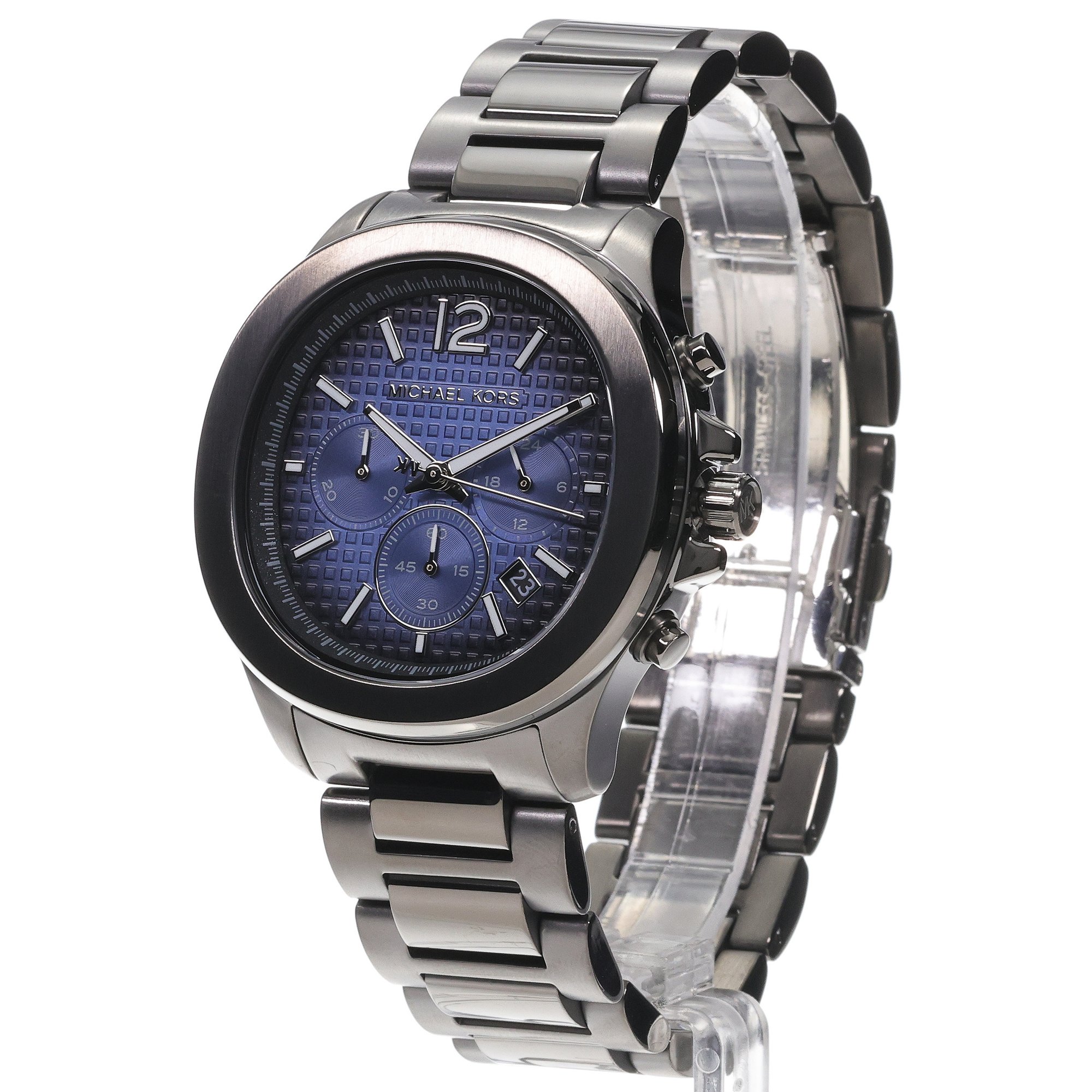 Michael Kors MK9213 Michael Kors Sage Grey Stainless Steel 43mm zegarek męski fashion-modowy mineralne