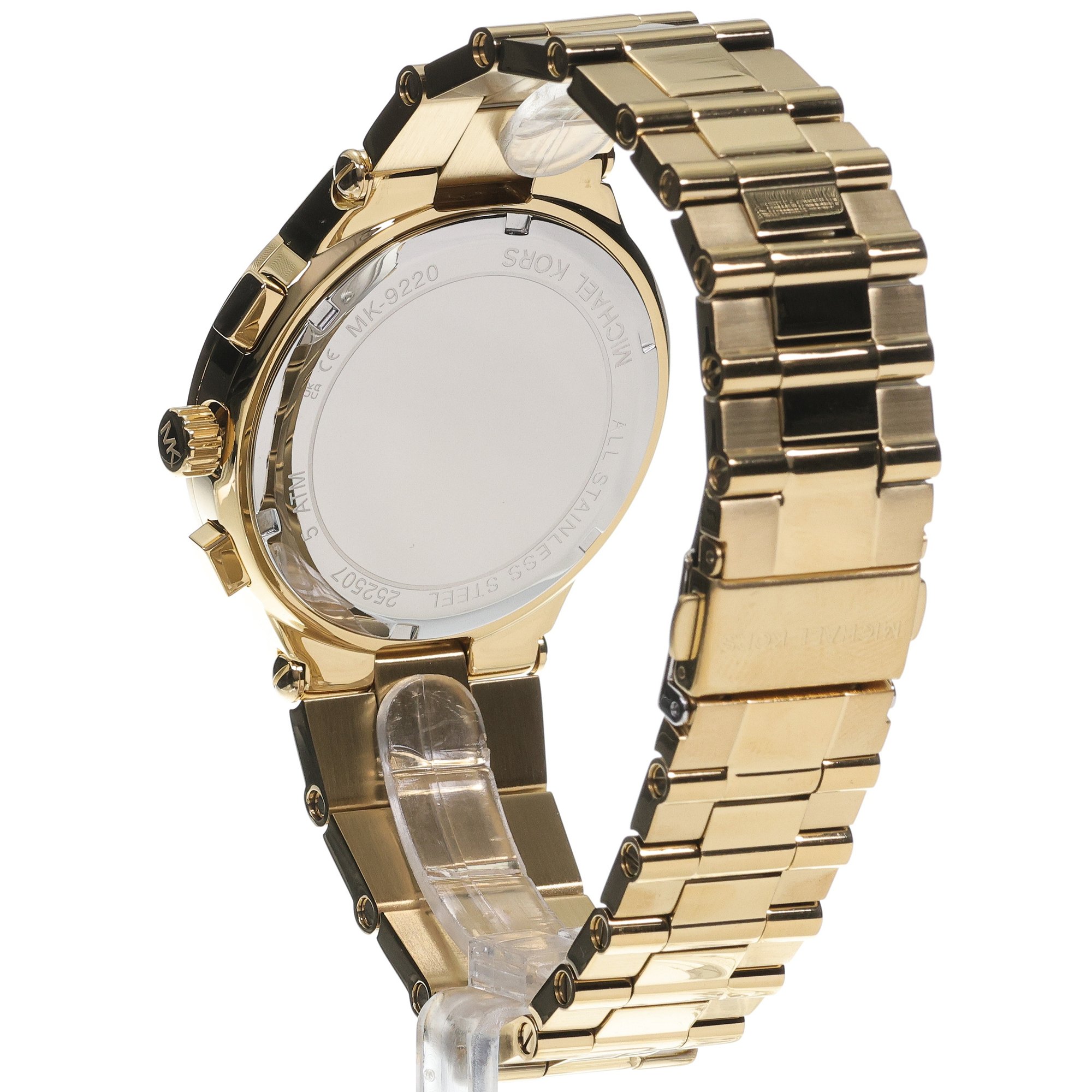 Michael Kors MK9220 zegarek złoty klasyczny Lexington bransoleta