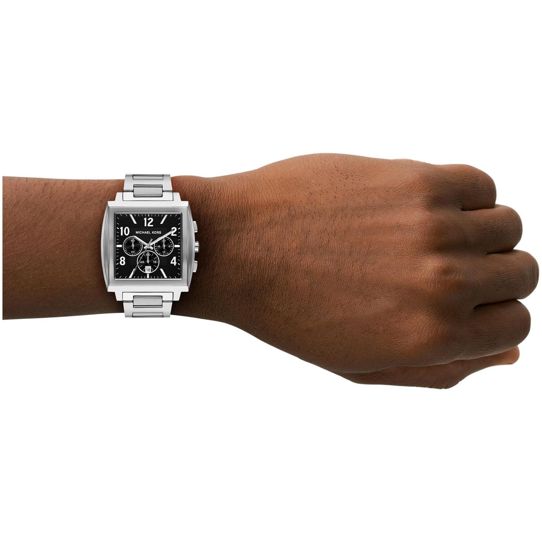 Michael Kors MK9230 Rhys Michael Kors fashion-modowy zegarek srebrny