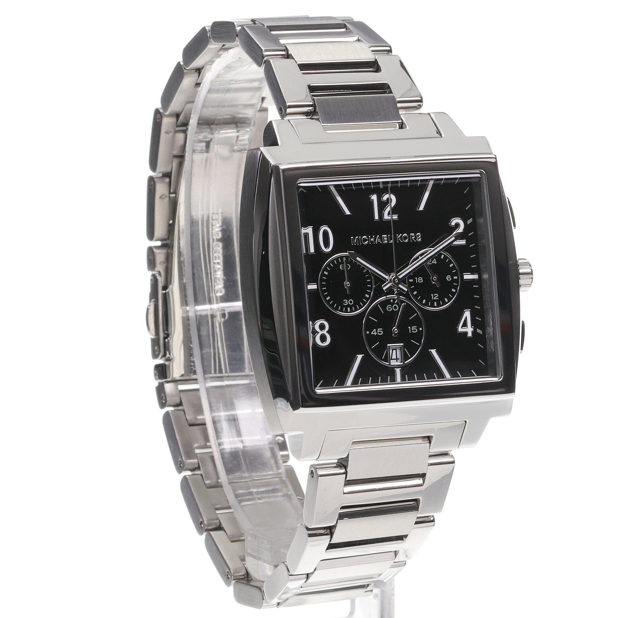 Michael Kors MK9230 zegarek srebrny fashion-modowy Michael Kors bransoleta