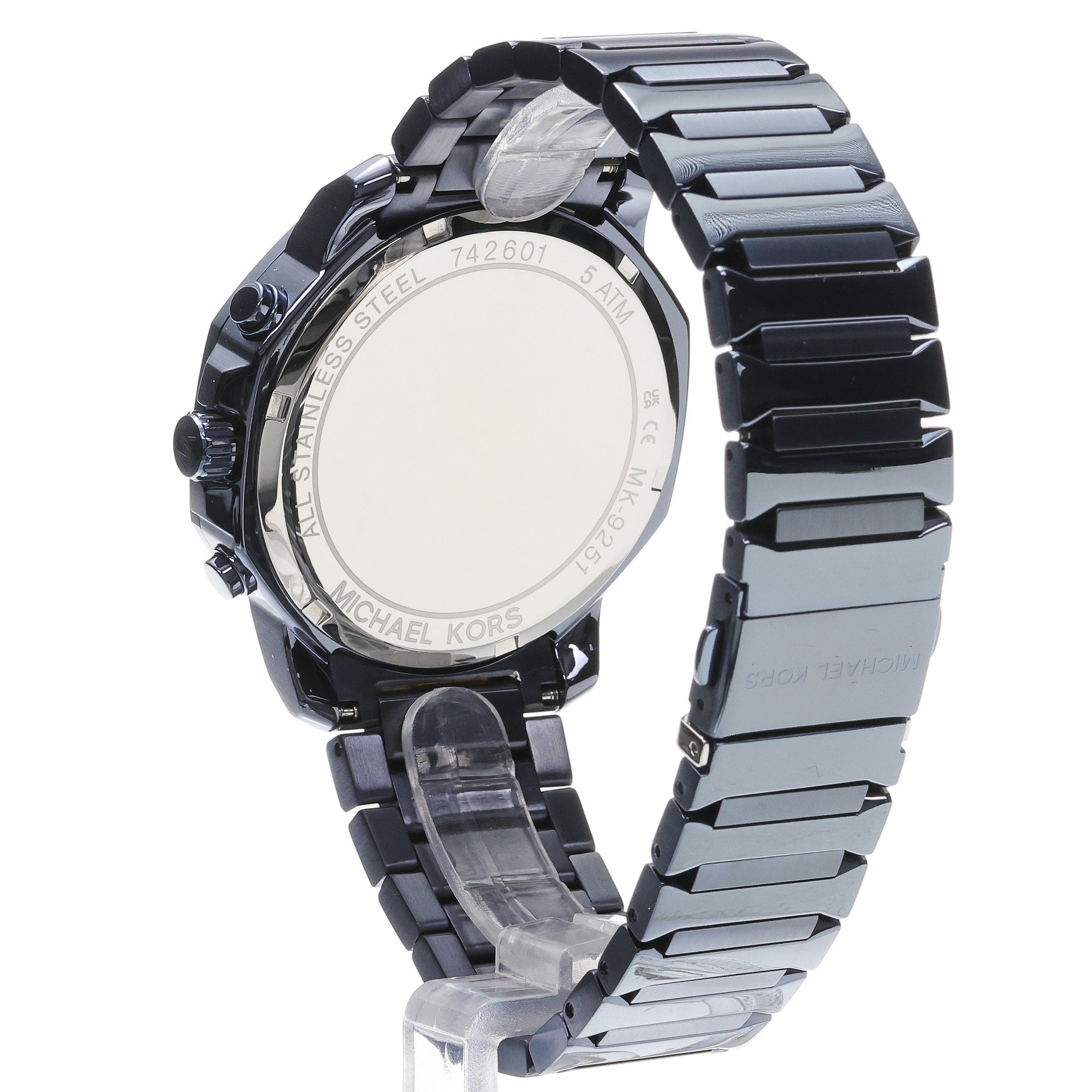 Michael Kors MK9251 Oversized Prescott Michael Kors fashion-modowy zegarek niebieski