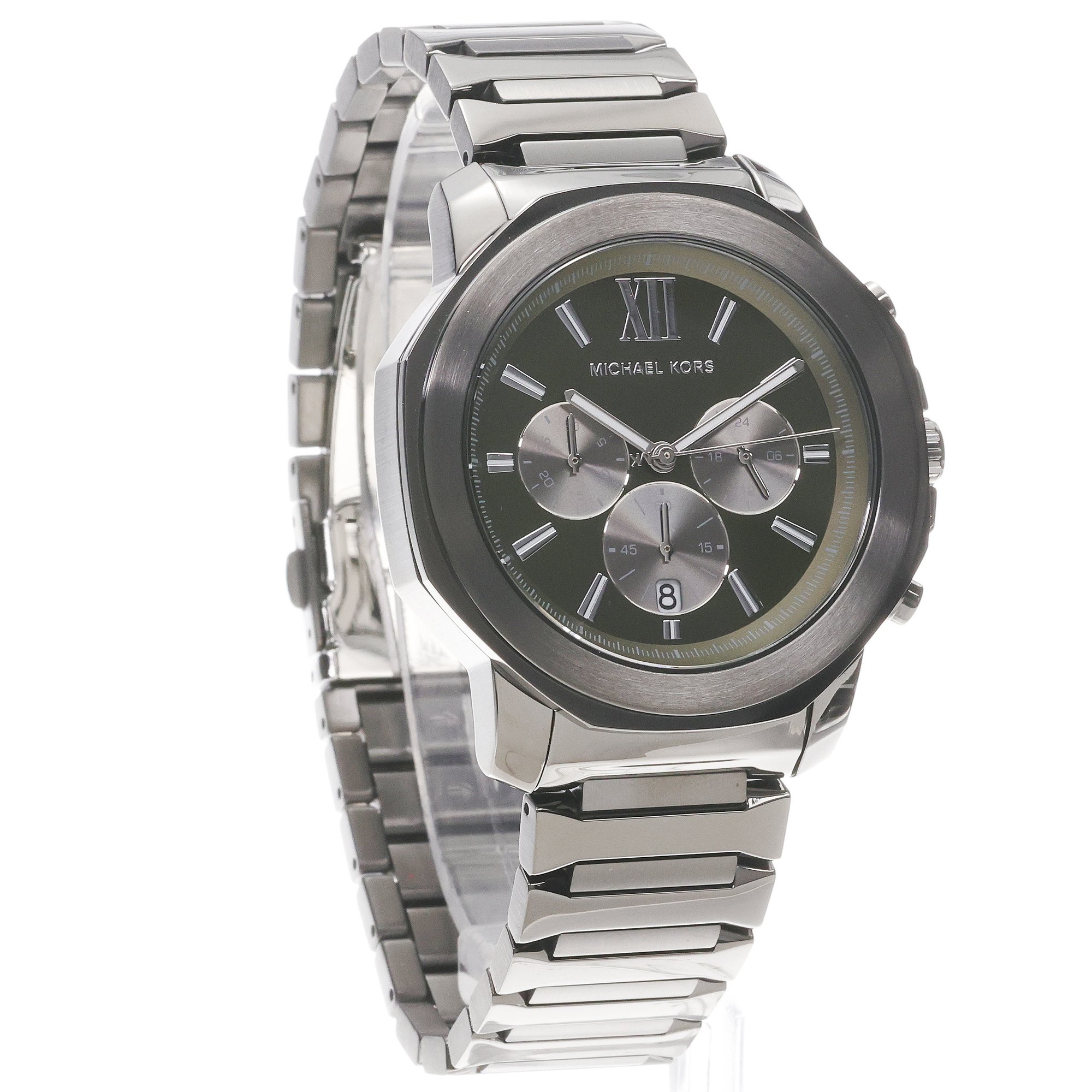 Michael Kors MK9259 zegarek szary sportowy Męskie bransoleta - miniatura 3