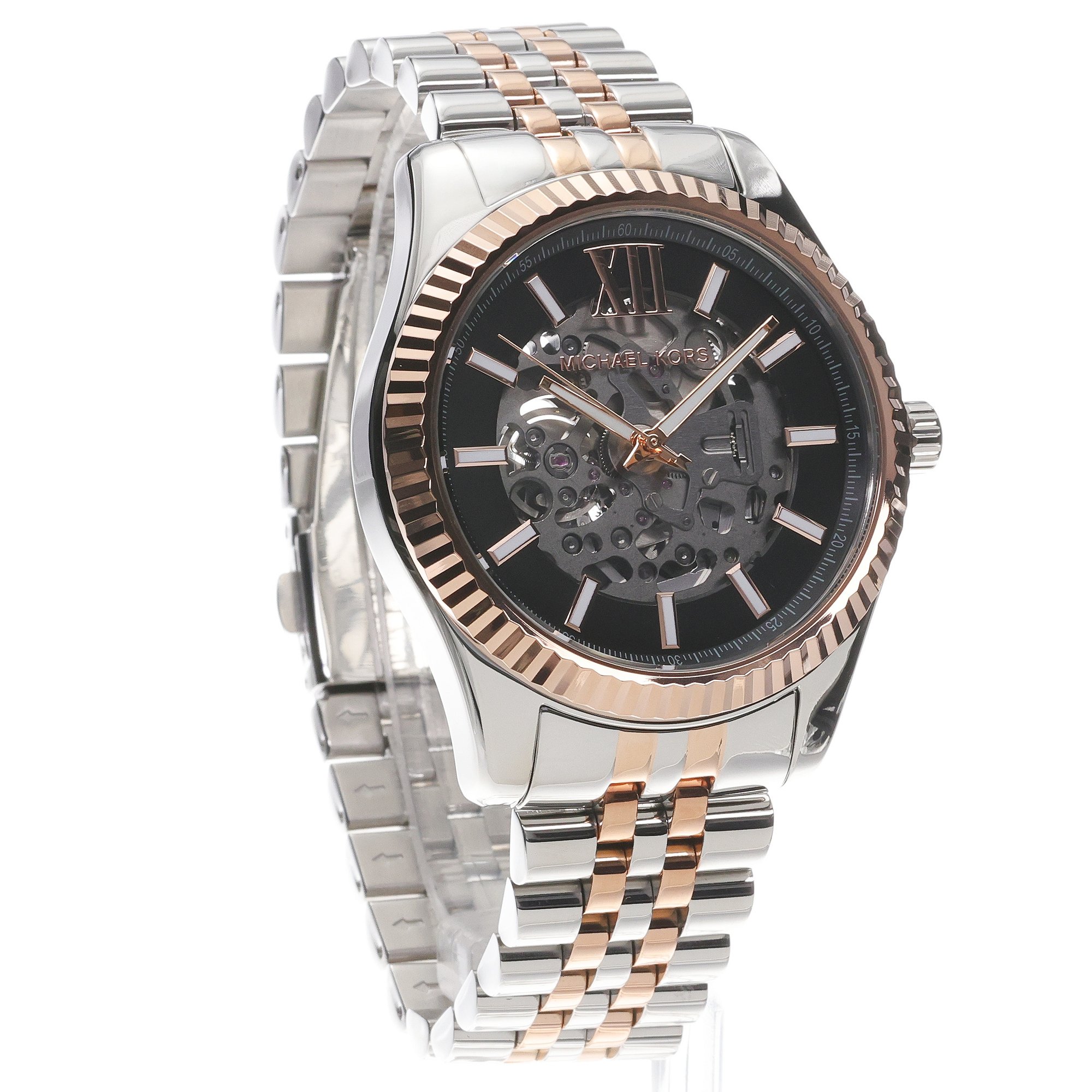 Michael Kors MK9266 Oversized Lexington Automatic zegarek klasyczny Męskie - miniatura 3