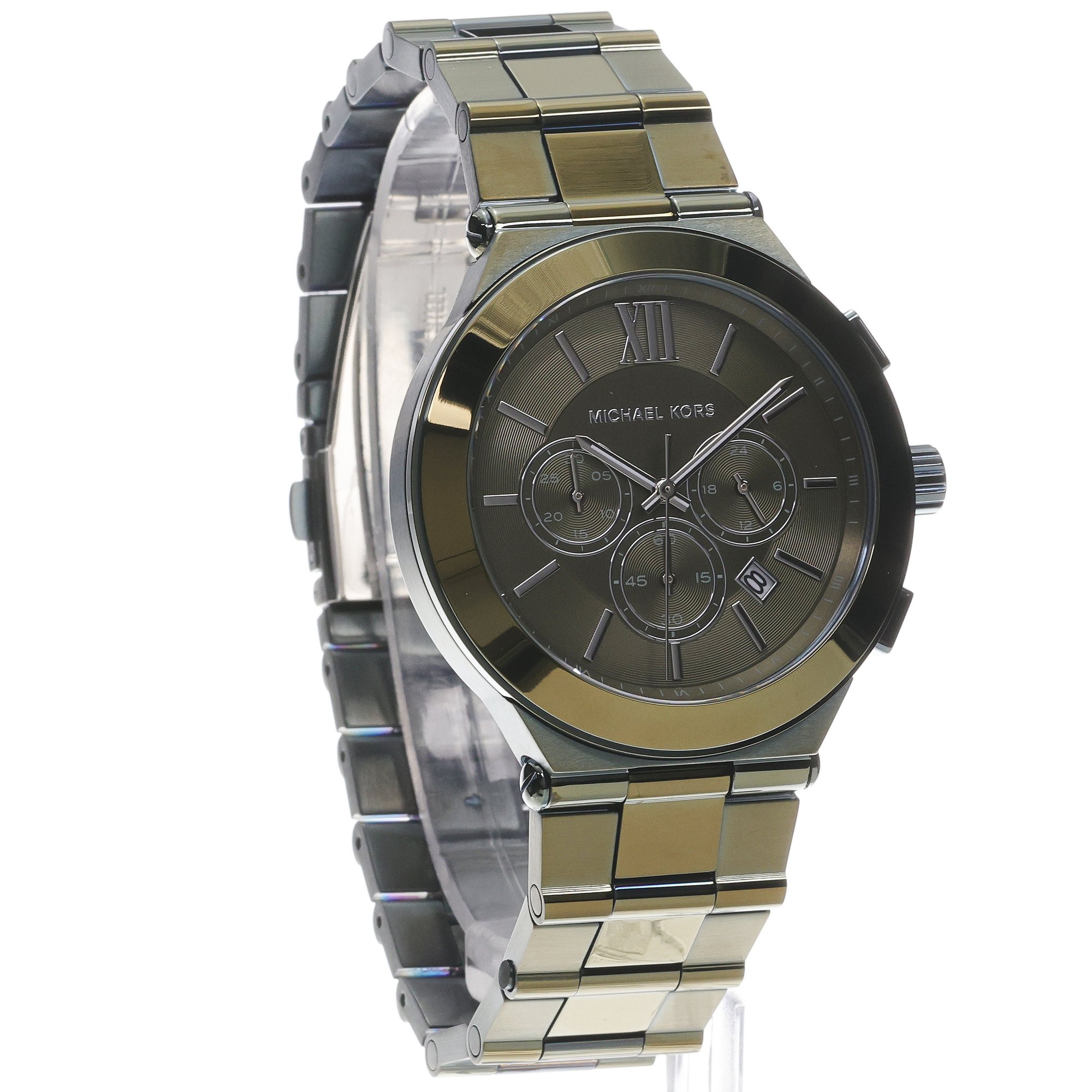 Michael Kors MK9268 zegarek zielony fashion-modowy Męskie bransoleta - miniatura 3