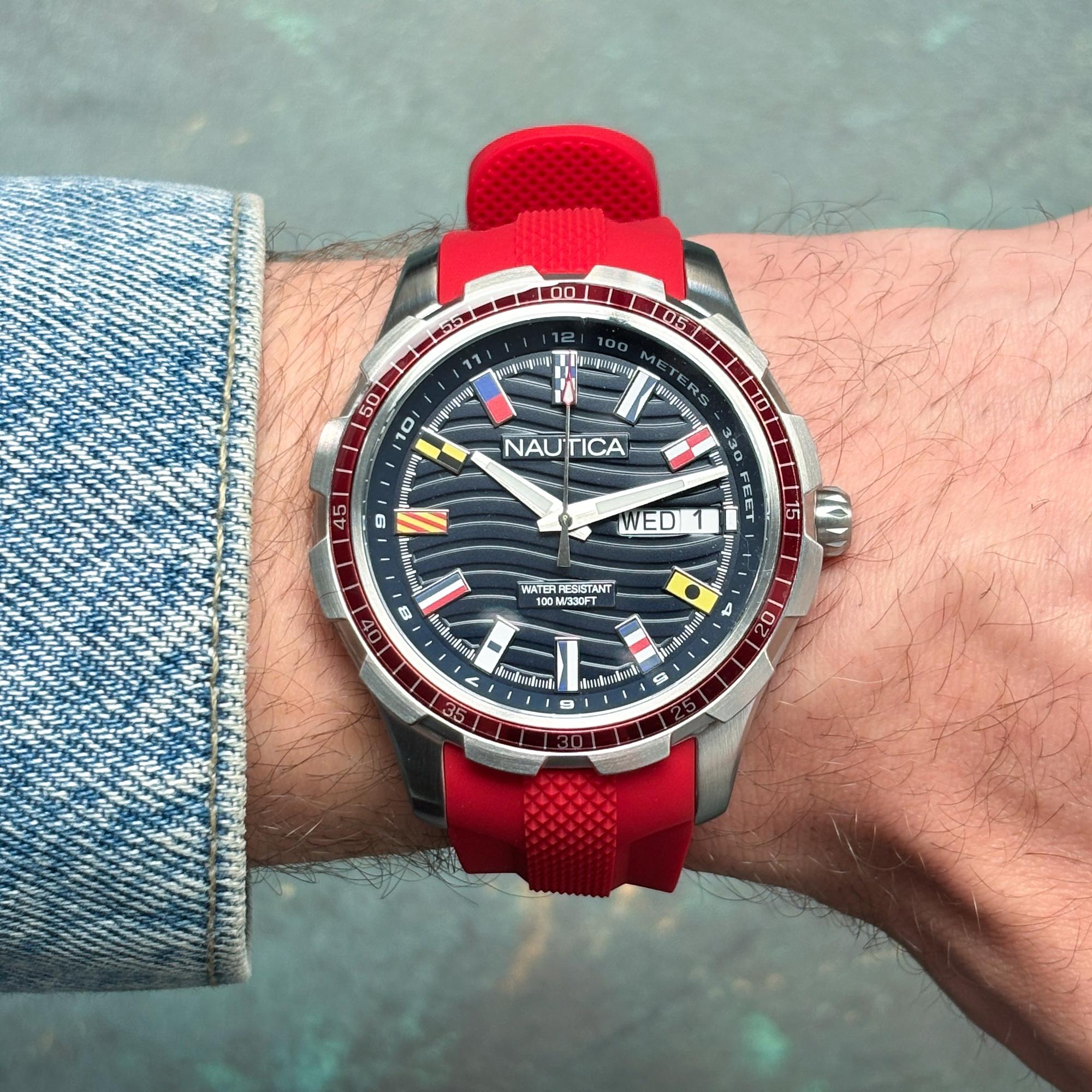 Nautica NAPNSF510 EVERYDAY-S Męskie fashion-modowy zegarek srebrny - miniatura 9