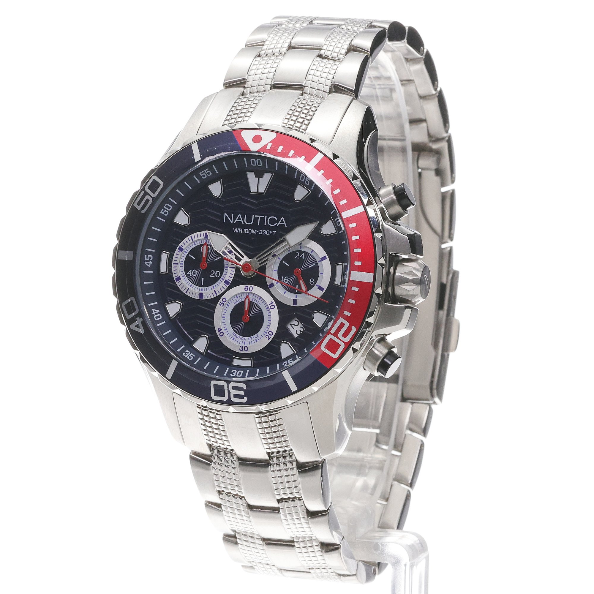 Nautica NAPNSS504 Męskie NST Chronograph zegarek męski sportowy mineralne