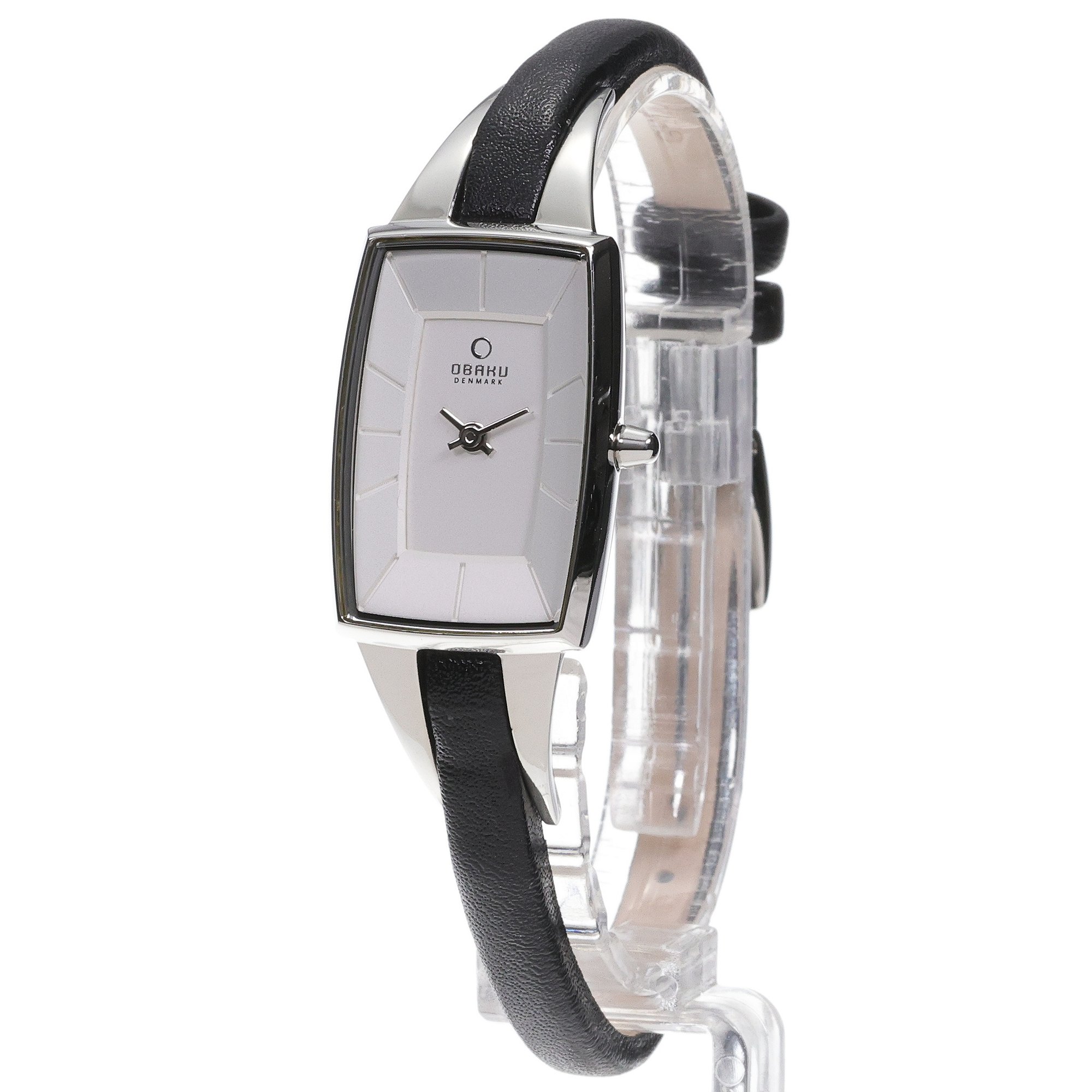 Obaku Denmark V120LCIRB zegarek srebrny klasyczny Slim pasek - miniatura 2