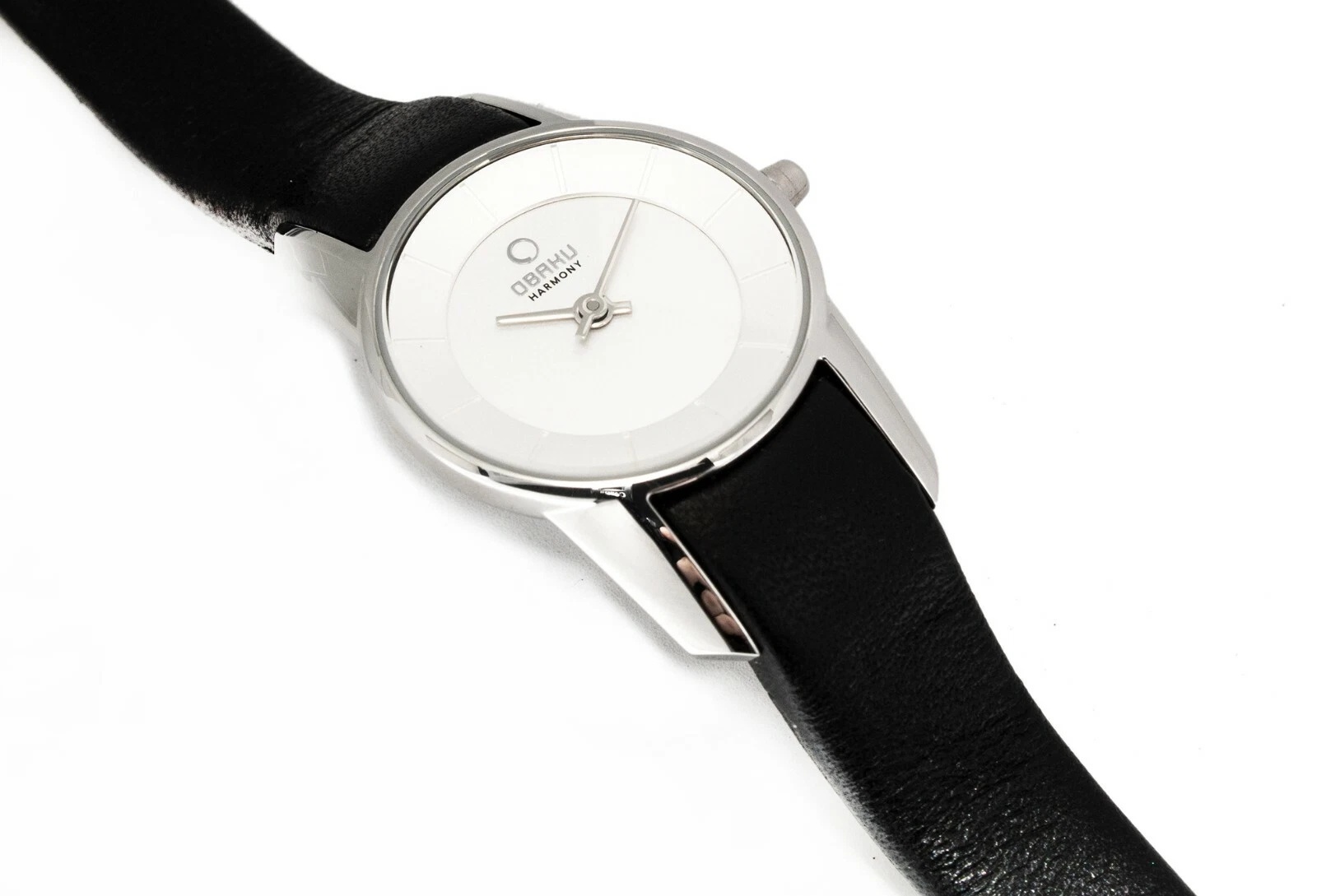 Obaku Denmark V130LCIRB zegarek srebrny fashion-modowy Slim pasek - miniatura 5