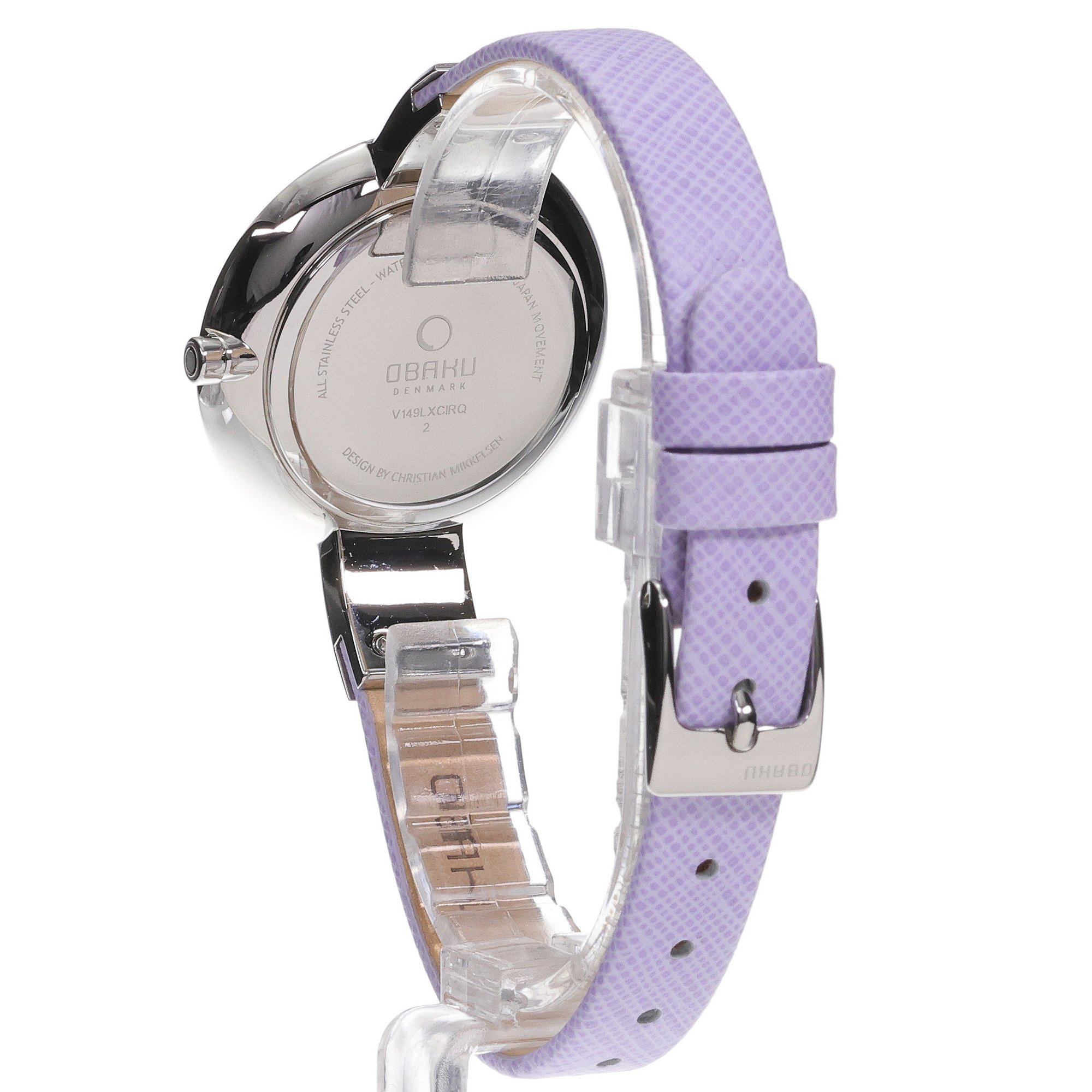 Obaku Denmark V149LCIRQ damski zegarek Slim pasek