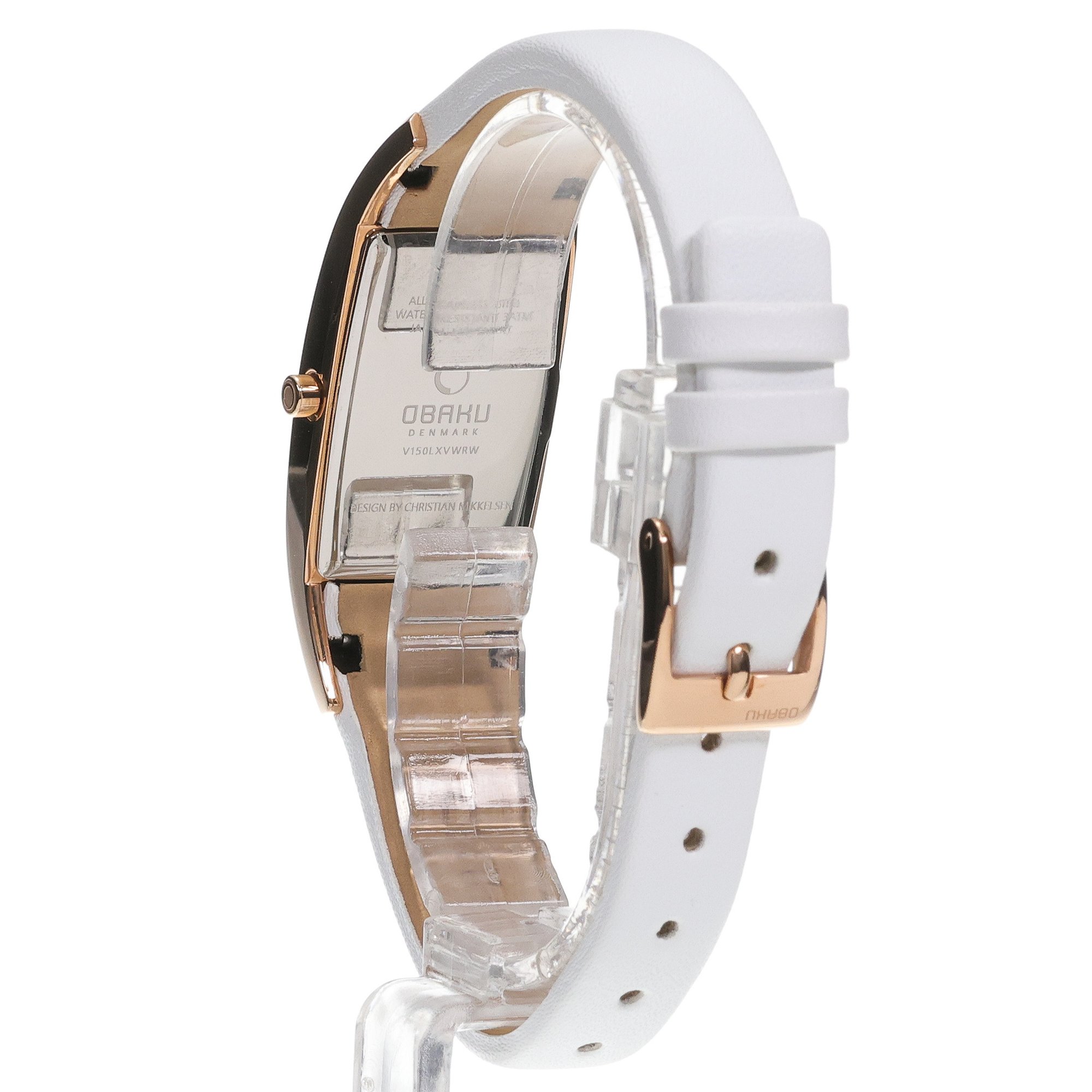 Obaku Denmark V150LVWRW FYR - PEARL - Christian Mikkelsen zegarek fashion-modowy Slim - miniatura 4