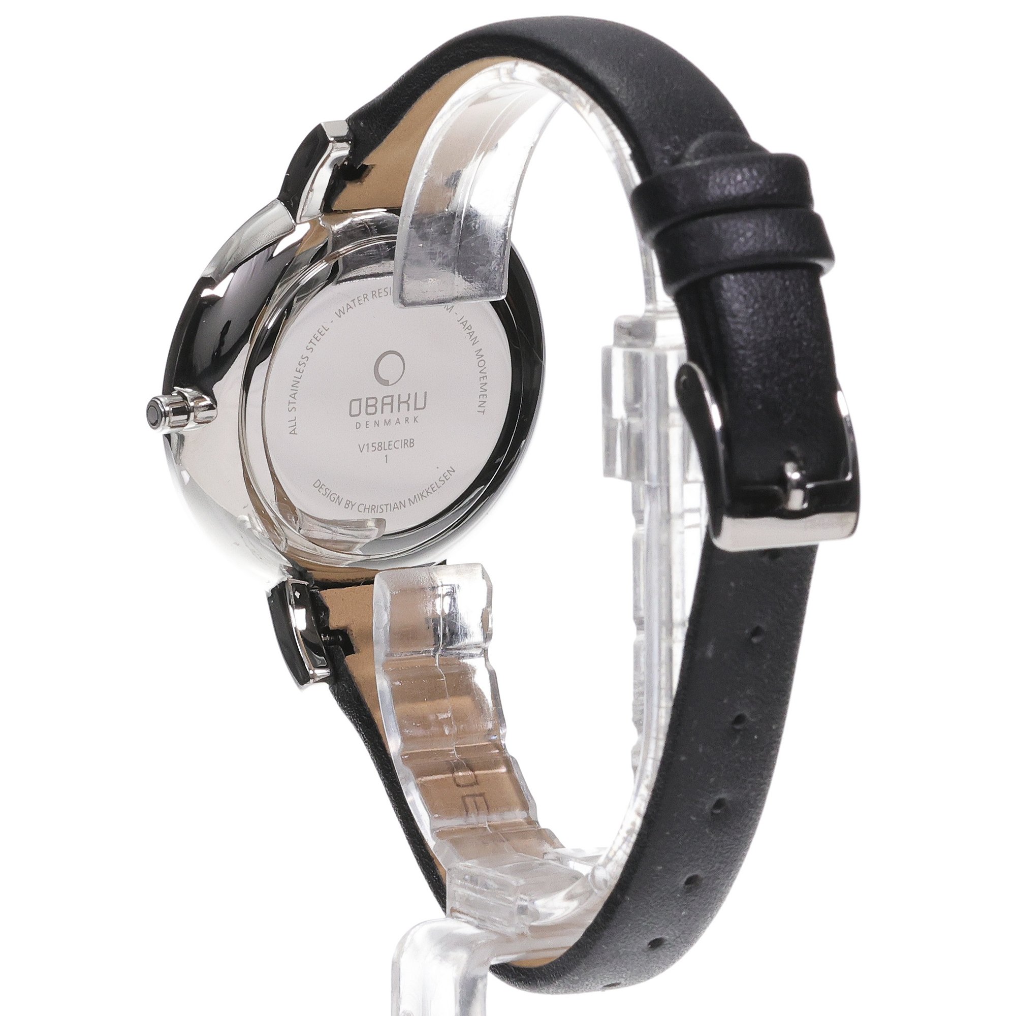 Obaku Denmark V158LECIRB damski zegarek Slim pasek