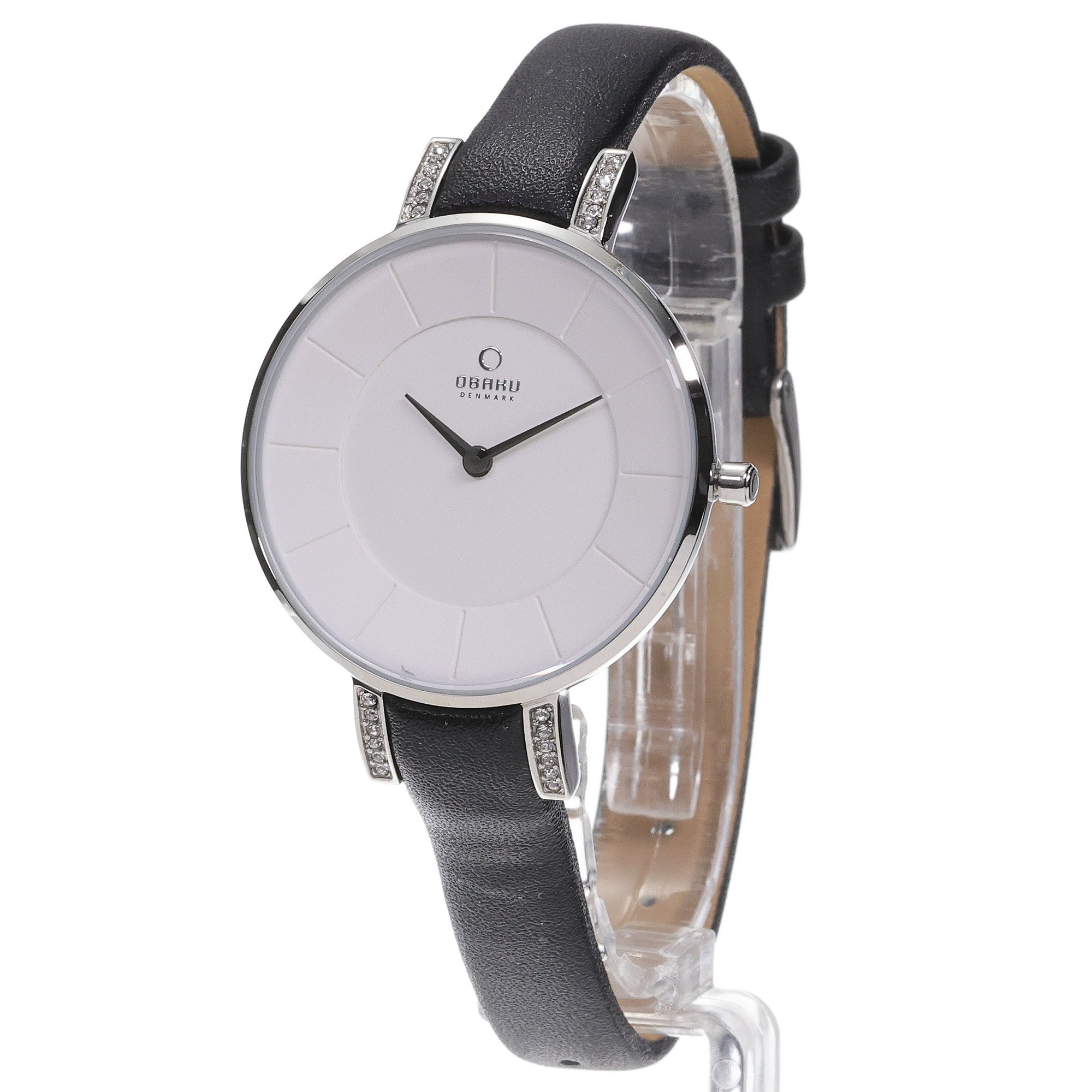 Obaku Denmark V158LECIRB LUN - BLACK - Christian Mikkelsen zegarek fashion-modowy Slim