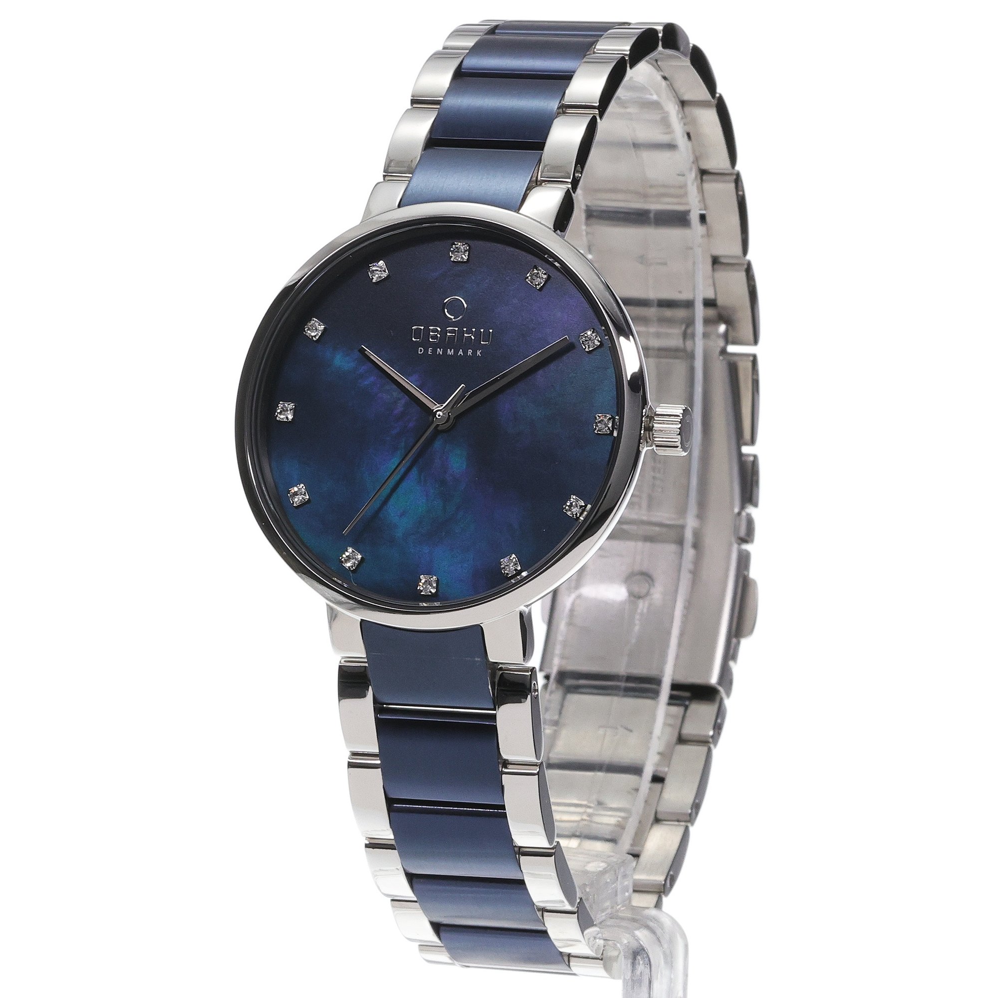 Obaku Denmark V189LXCLSL1 zegarek damski fashion-modowy Slim bransoleta - miniatura 2