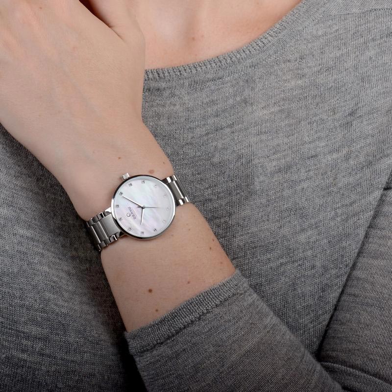 Obaku Denmark V189LXCPSC GLAD - CORAL zegarek klasyczny Slim