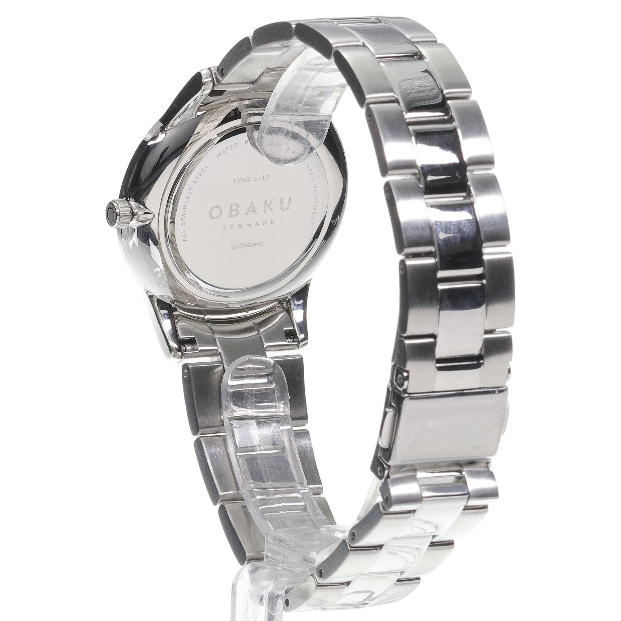 Obaku Denmark V247LXCWSC zegarek damski Slim srebrny - miniatura 4