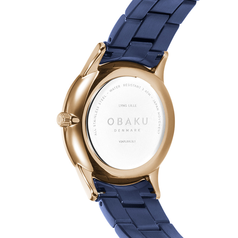 Obaku Denmark V247LXVLSL damski zegarek Slim bransoleta