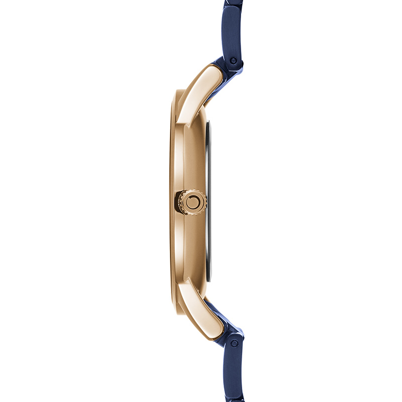 Obaku Denmark V247LXVLSL LYNG - BLUE zegarek klasyczny Slim