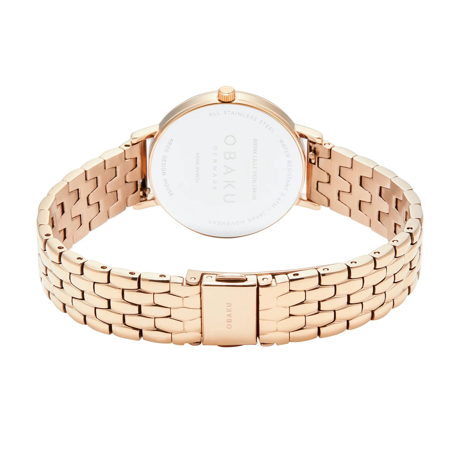 Obaku Denmark V248LXVWSV damski zegarek Slim bransoleta - miniatura 4