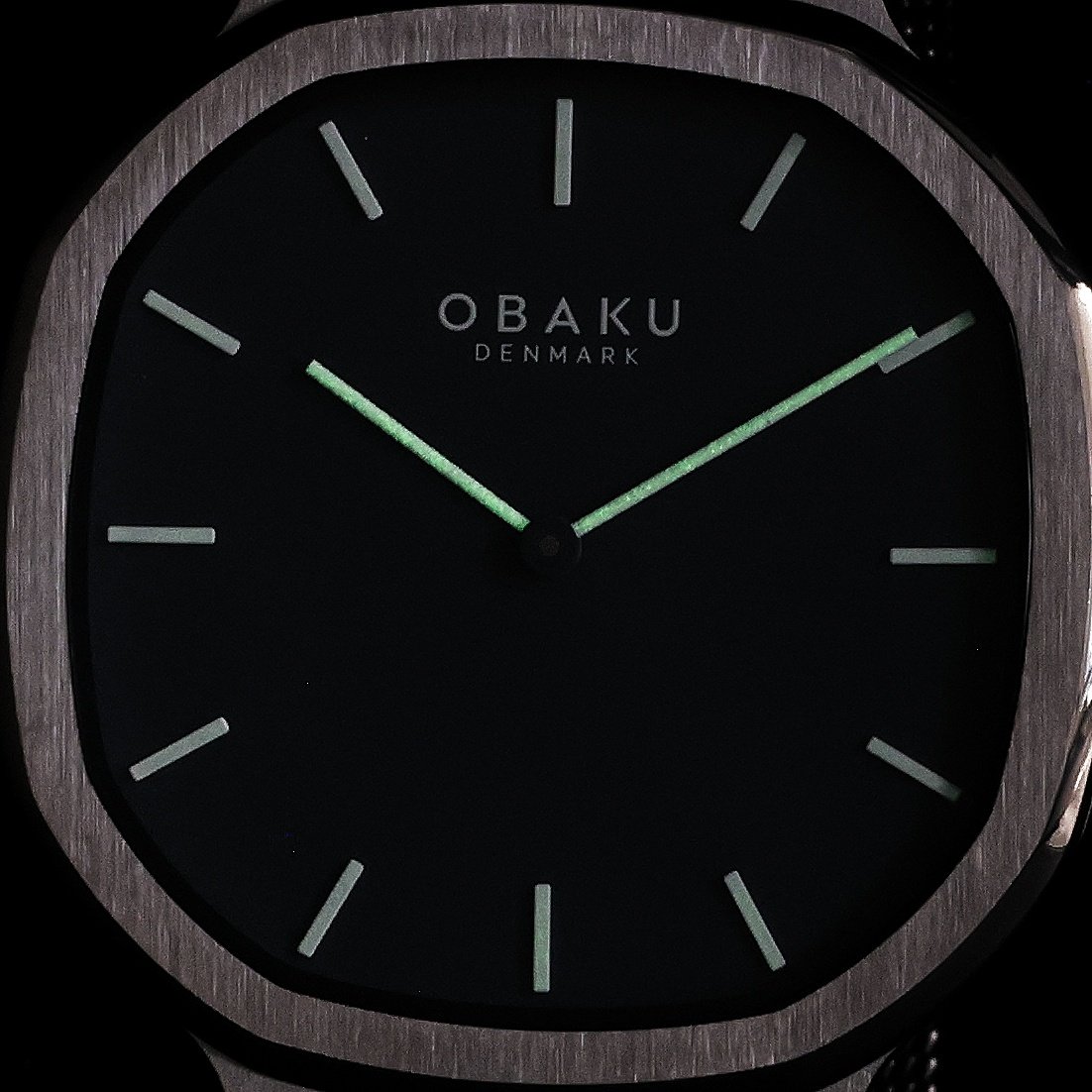 Obaku Denmark V253GXJLMJ zegarek męski fashion-modowy Slim bransoleta - miniatura 5