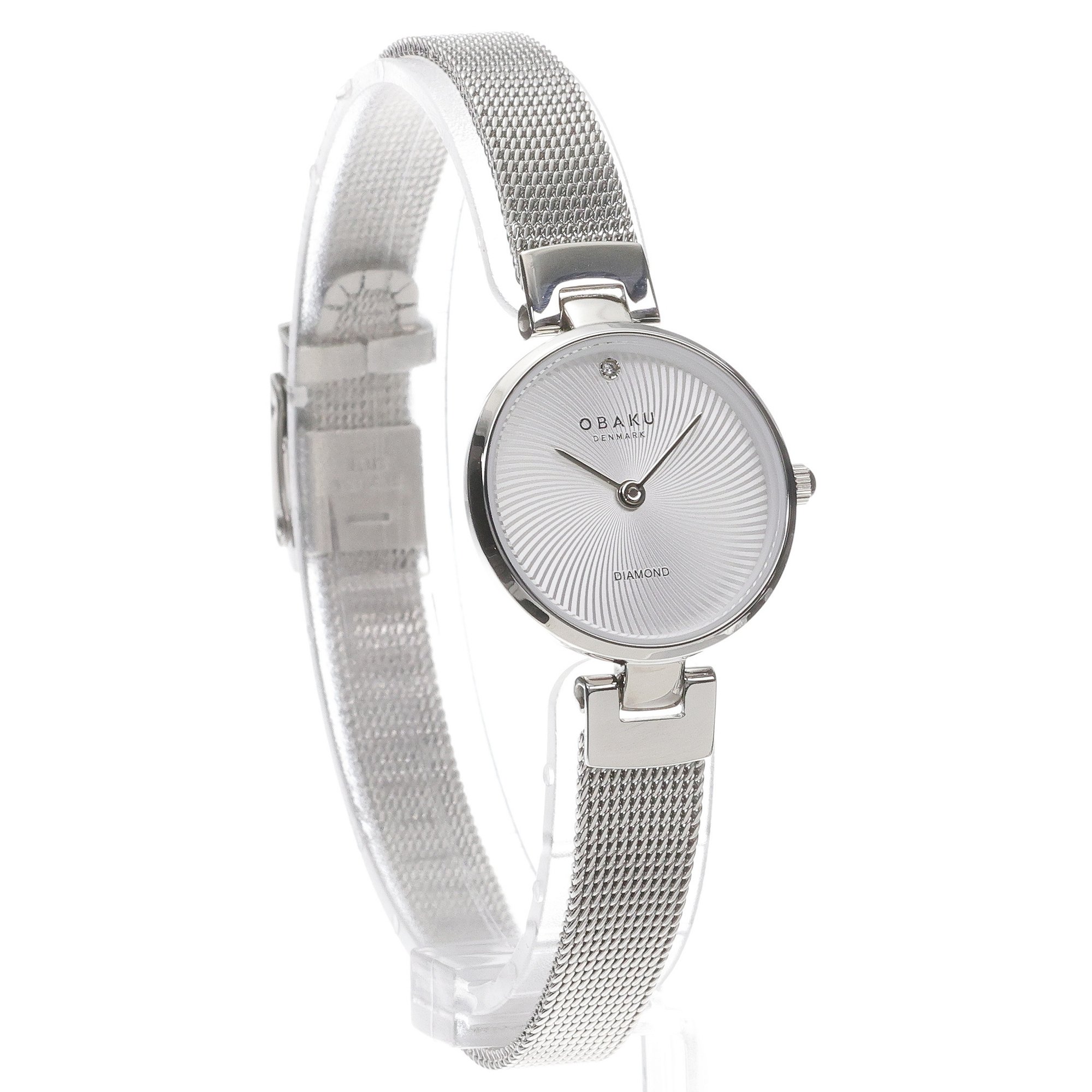Obaku Denmark V256SXCIMC zegarek srebrny fashion-modowy Damskie bransoleta - miniatura 3