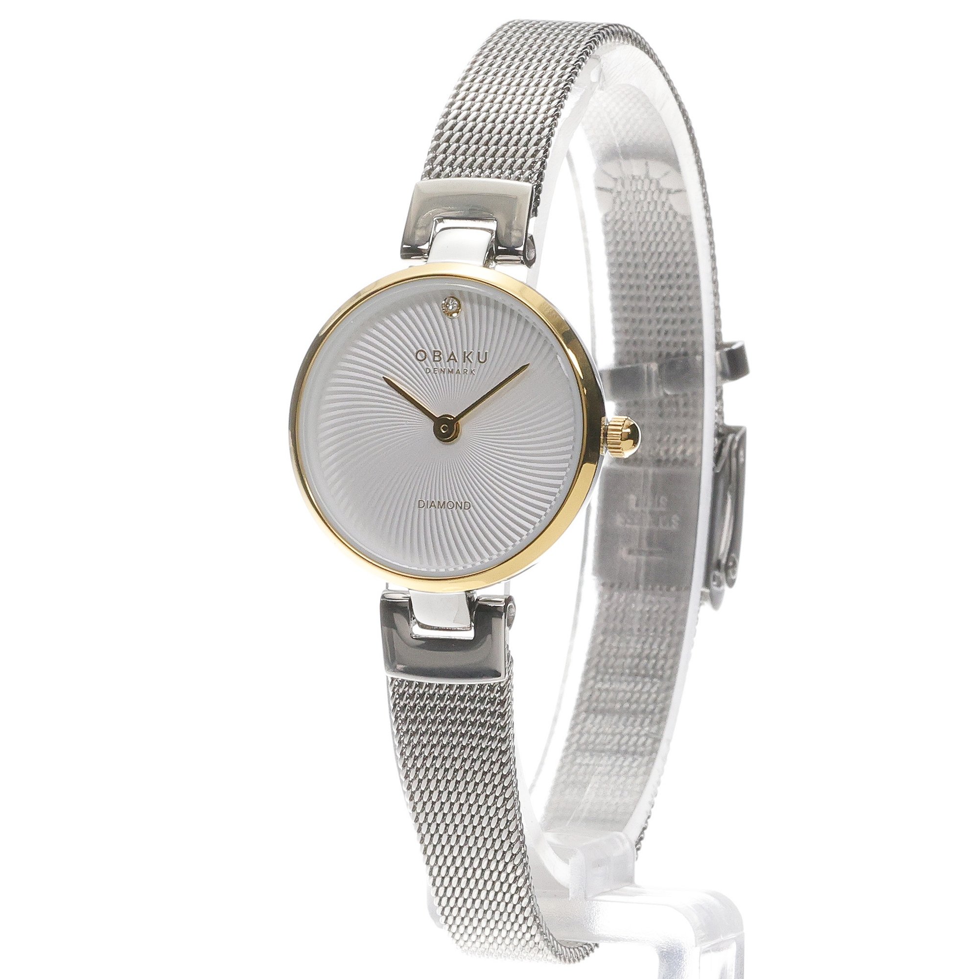 Obaku Denmark V256SXFIMC zegarek złoty klasyczny Damskie bransoleta - miniatura 2