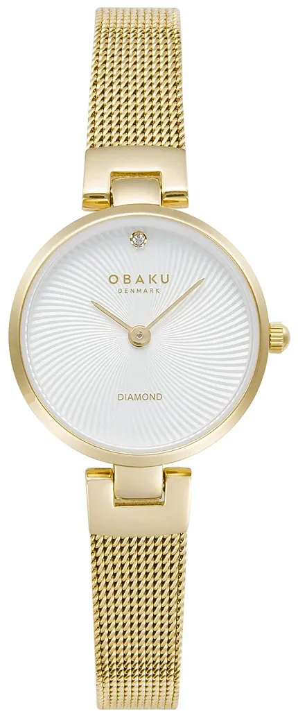 Obaku Denmark V256SXGIMG Bransoleta DIAMANT PETITE - GOLD