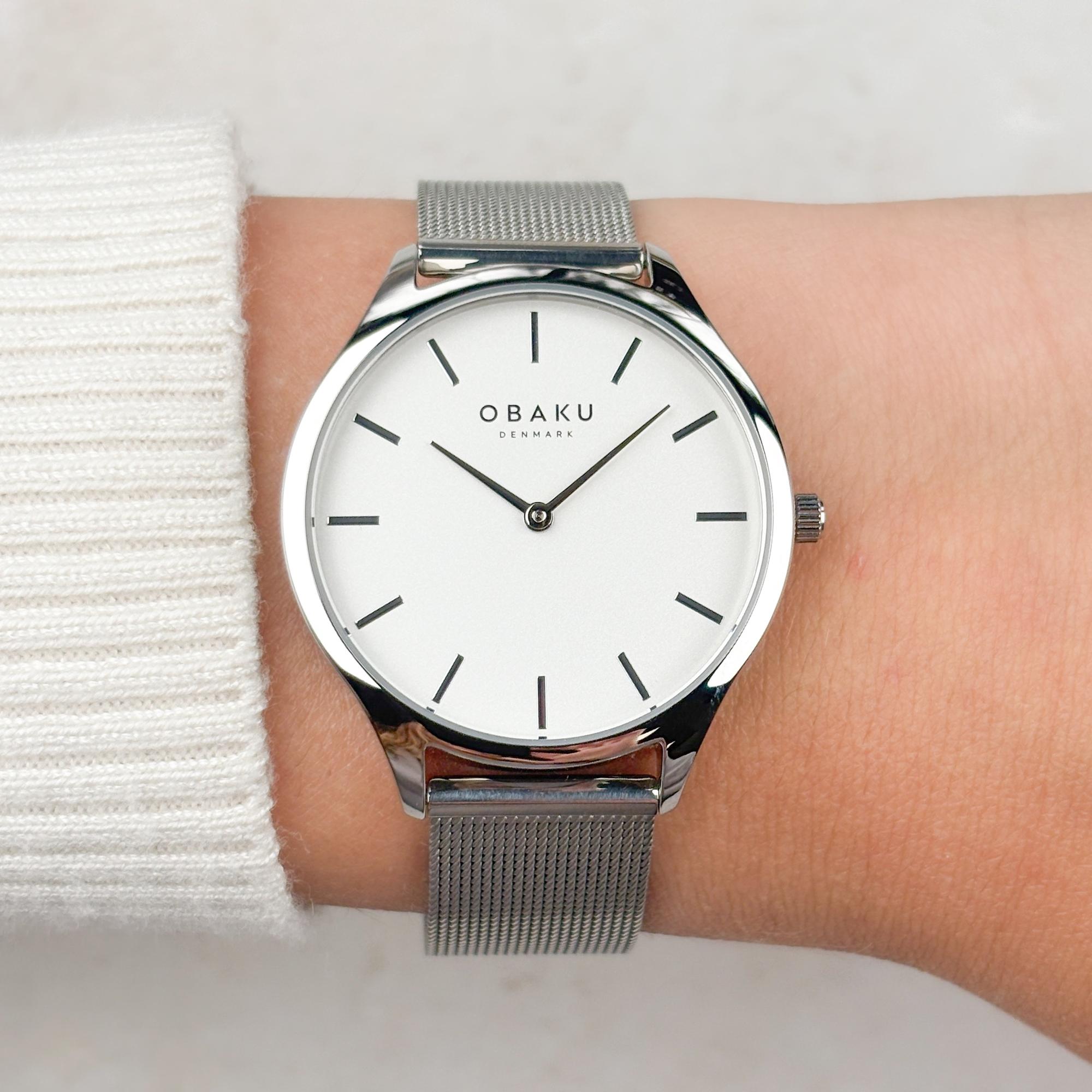 Obaku Denmark V260LXCIMC zegarek damski klasyczny Damskie bransoleta - miniatura 10