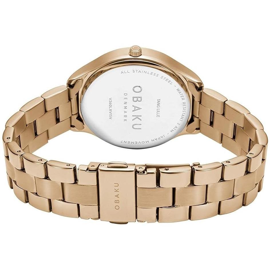 Obaku Denmark V260LXVISV TANG LILLE - SILVER - Aros Design House zegarek klasyczny Damskie