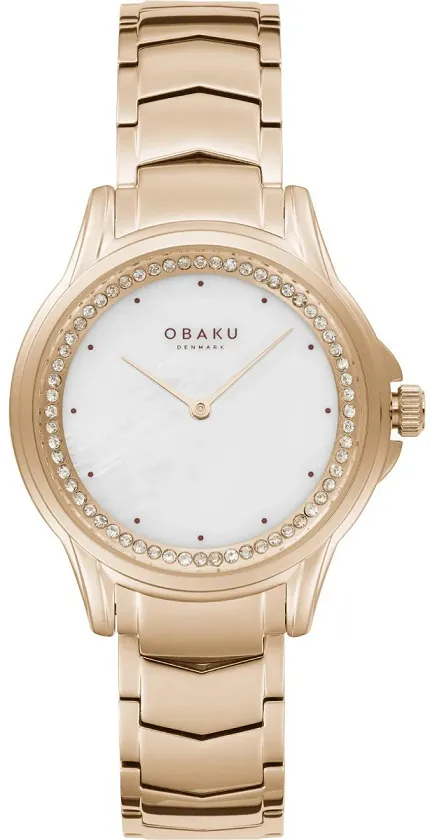 Obaku Denmark V261LEVWSV Bransoleta JASMIN - FUCHSIA