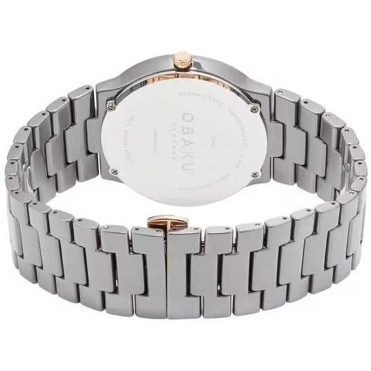 Obaku Denmark V281GXJJCJ SVALE - GRAPHITE zegarek klasyczny Męskie - miniatura 4