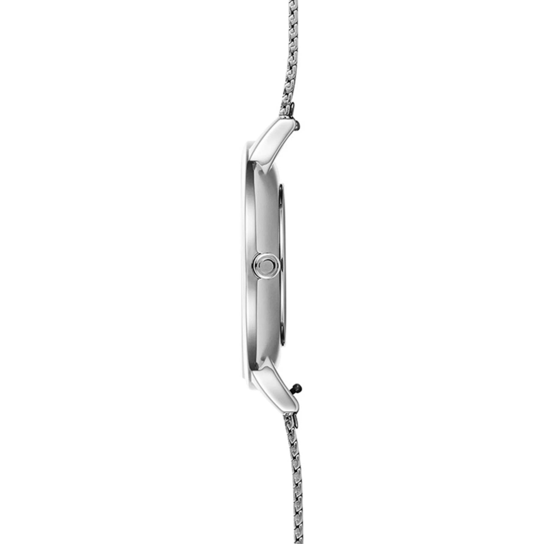 Obaku Denmark V295LXCWHC zegarek srebrny klasyczny Damskie bransoleta