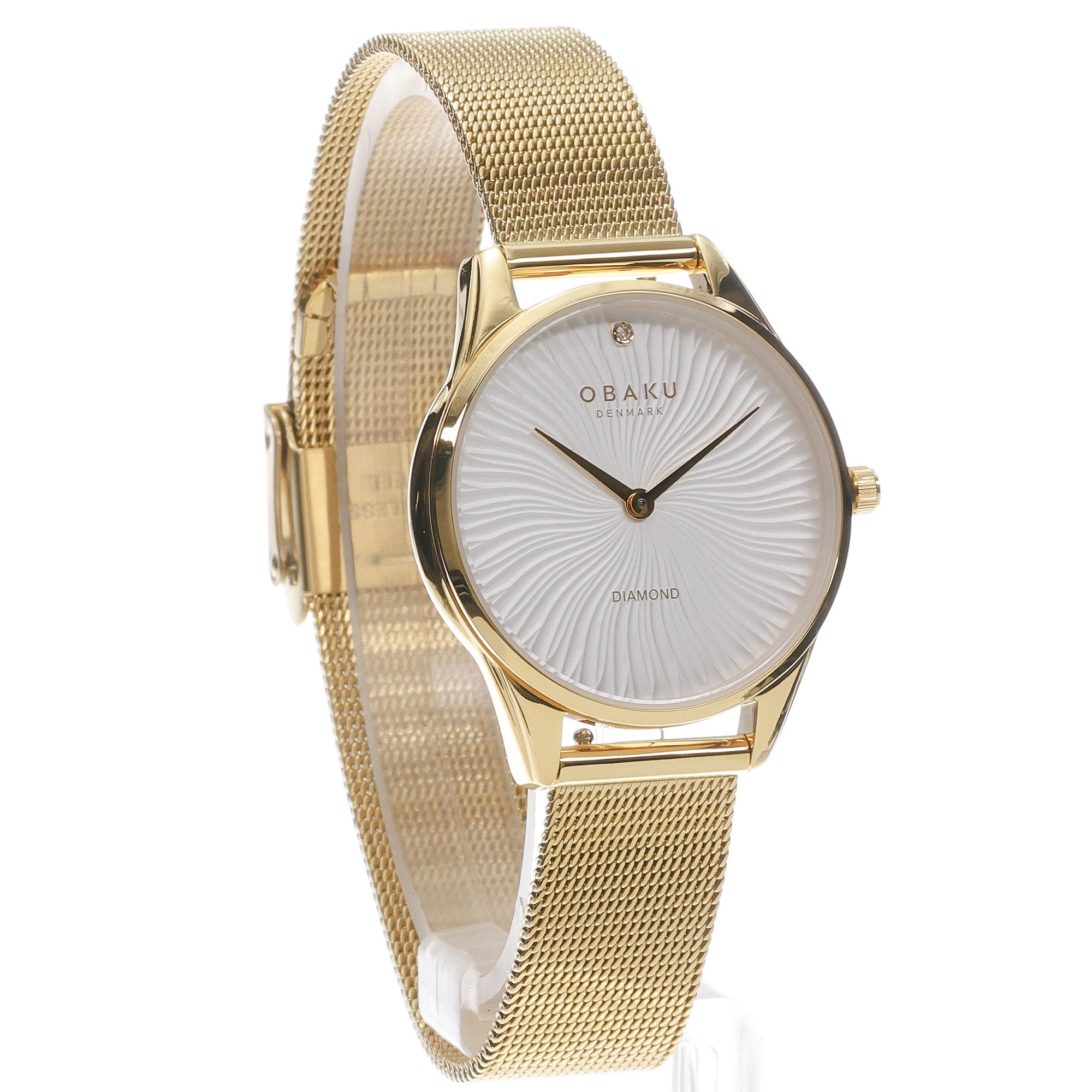 Obaku Denmark V297LXGIMG zegarek złoty fashion-modowy Damskie bransoleta - miniatura 3