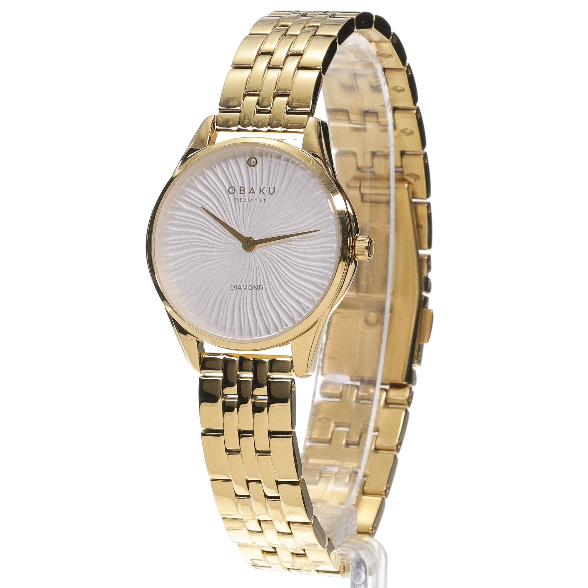 Obaku Denmark V297LXGISG Diamond zegarek fashion-modowy Damskie - miniatura 2