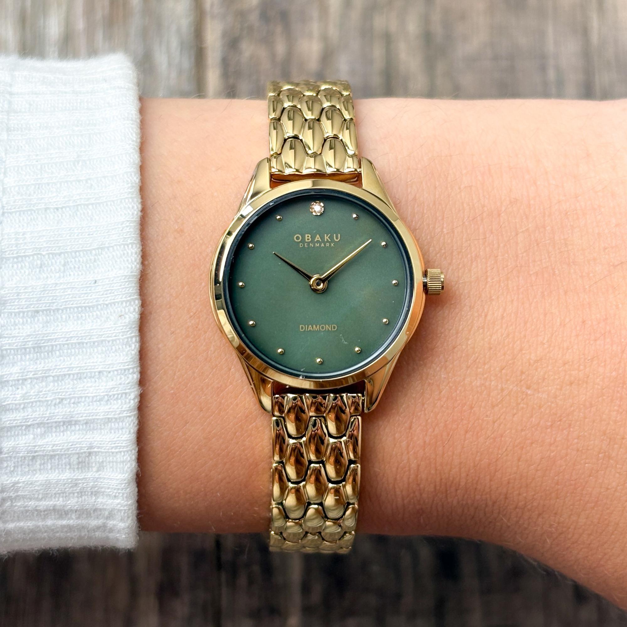 Obaku Denmark V297SXGESG zegarek złoty fashion-modowy Damskie bransoleta - miniatura 5