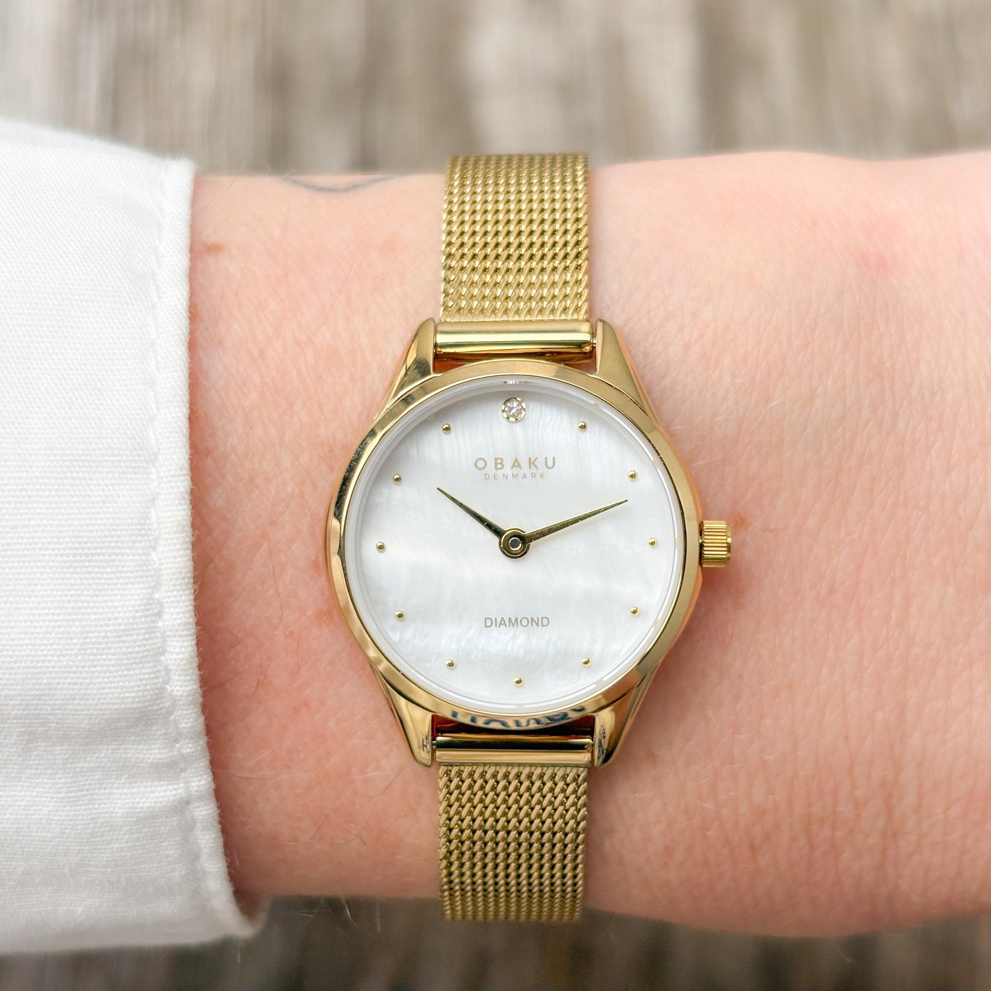 Obaku Denmark V297SXGWMG zegarek damski Damskie