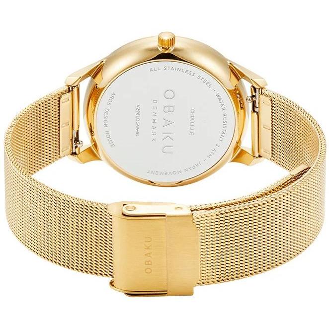 Obaku Denmark V298GDGWMG zegarek męski Męskie