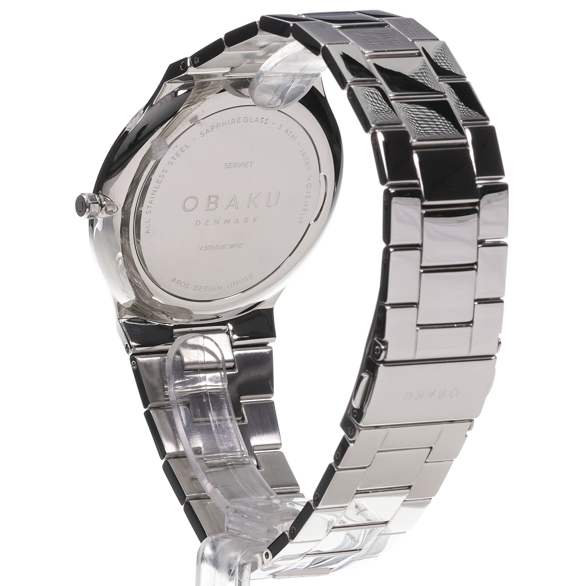 Obaku Denmark V305GXCWSC męski zegarek Męskie bransoleta - miniatura 4