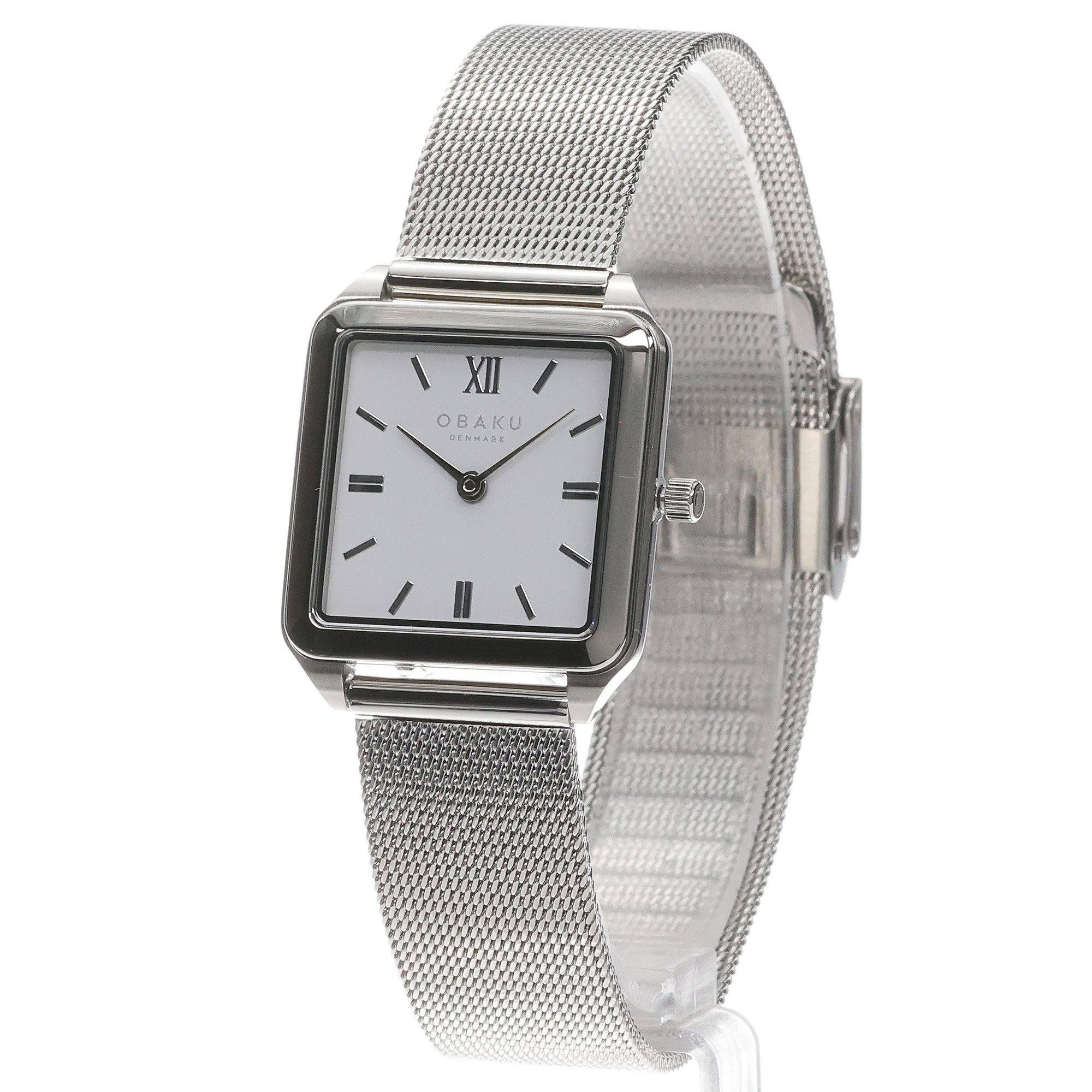 Obaku Denmark V309LXCWMC Damskie Graf - Steel zegarek damski klasyczny szafirowe - miniatura 2