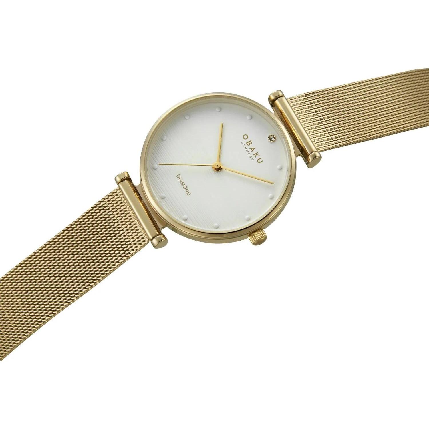 Obaku Denmark V310LXGWMG damski zegarek Obaku Denmark bransoleta - miniatura 6