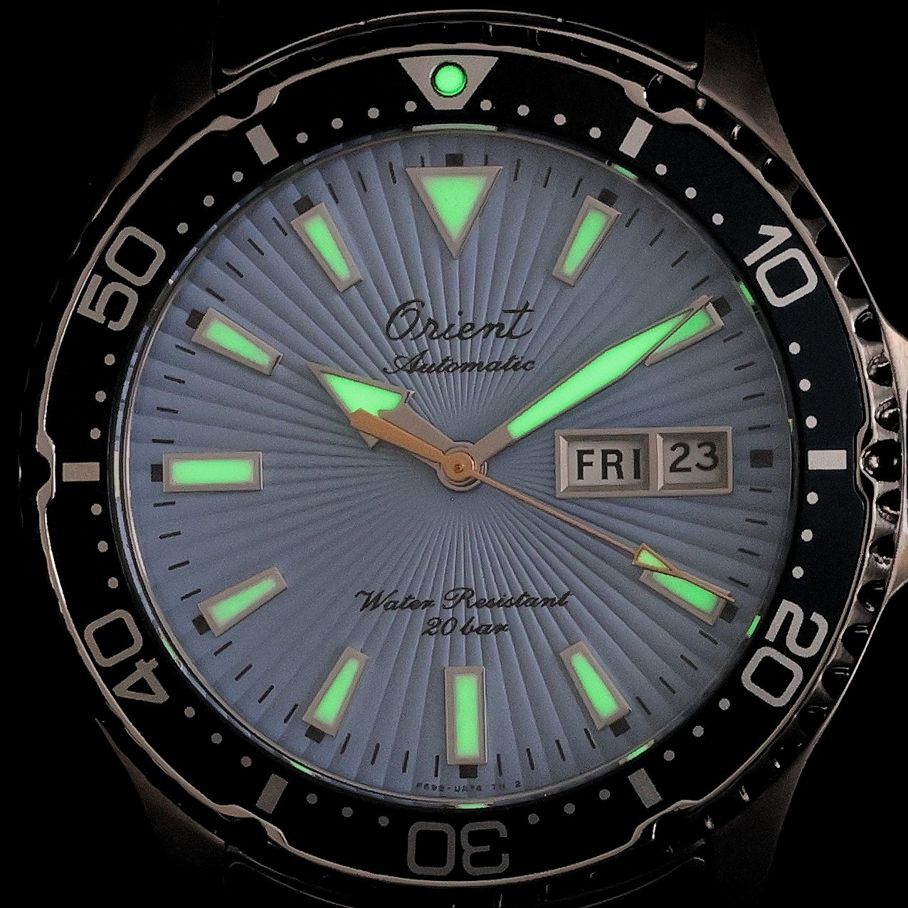 Orient RA-AA0823L39B Orient Orient Since 1950 75th Anniversary Limited Edition zegarek męski klasyczny szafirowe