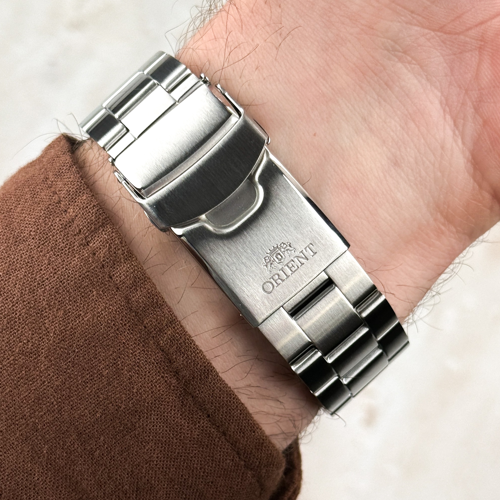Orient RA-AA0827V39B Męskie Mako V zegarek męski klasyczny szafirowe - miniatura 10