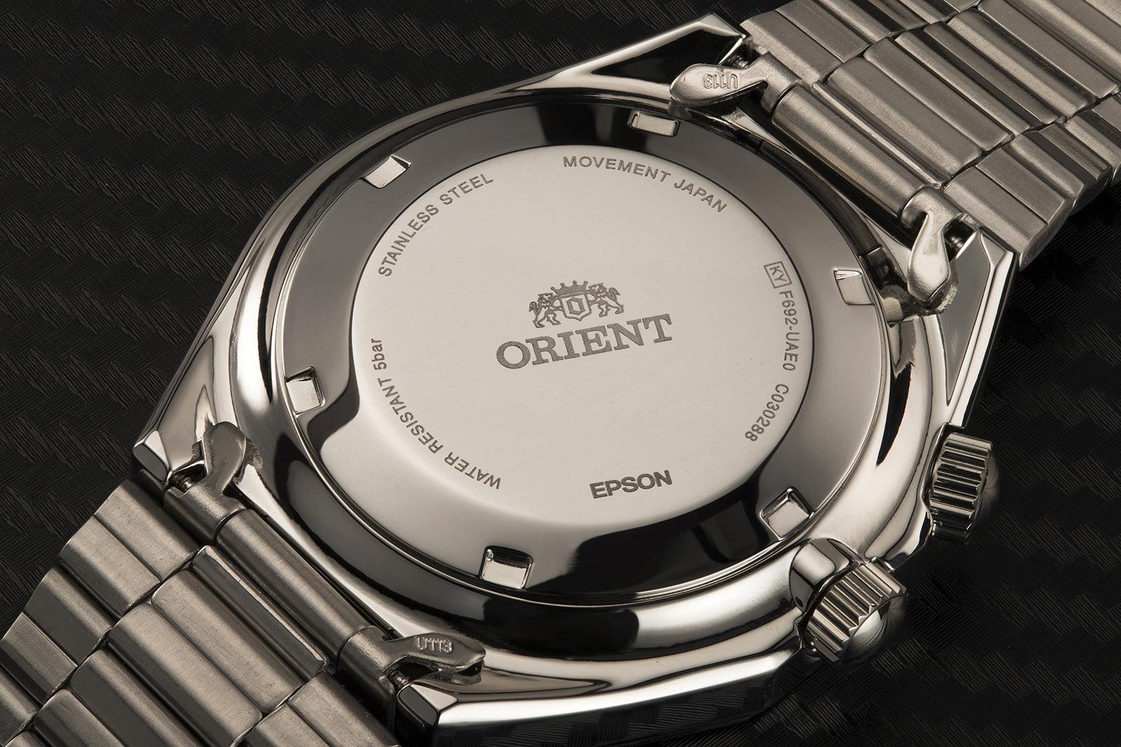 Orient RA-AA0B03L39B Revival Mechanical Automatic Revival klasyczny zegarek srebrny - miniatura 9