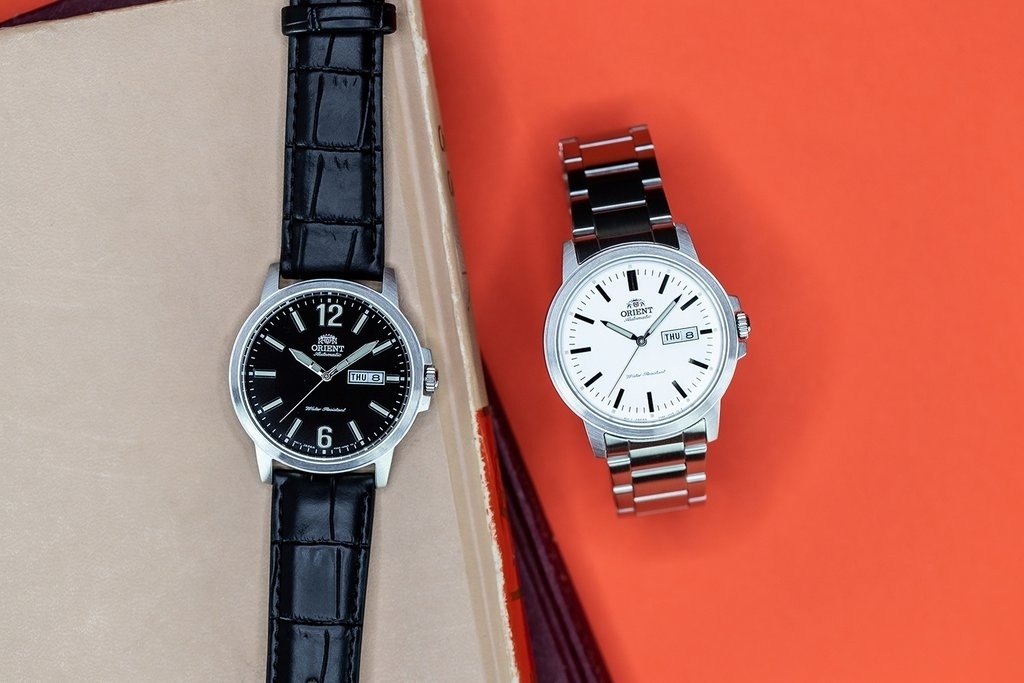 Orient RA-AA0C01B39B zegarek męski klasyczny Contemporary bransoleta