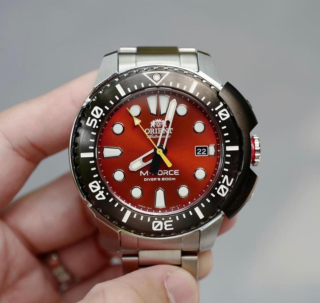 Orient RA-AC0L02R00B Sports M-FORCE zegarek męski sportowy szafirowe