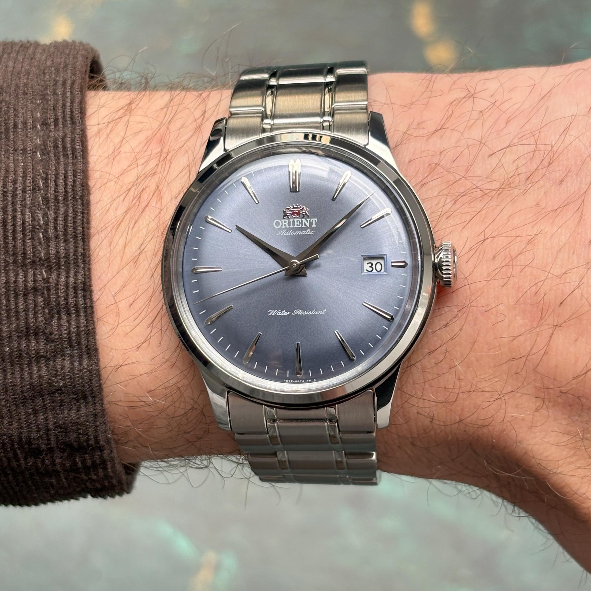 Orient RA-AC0M10L30B zegarek męski Classic srebrny